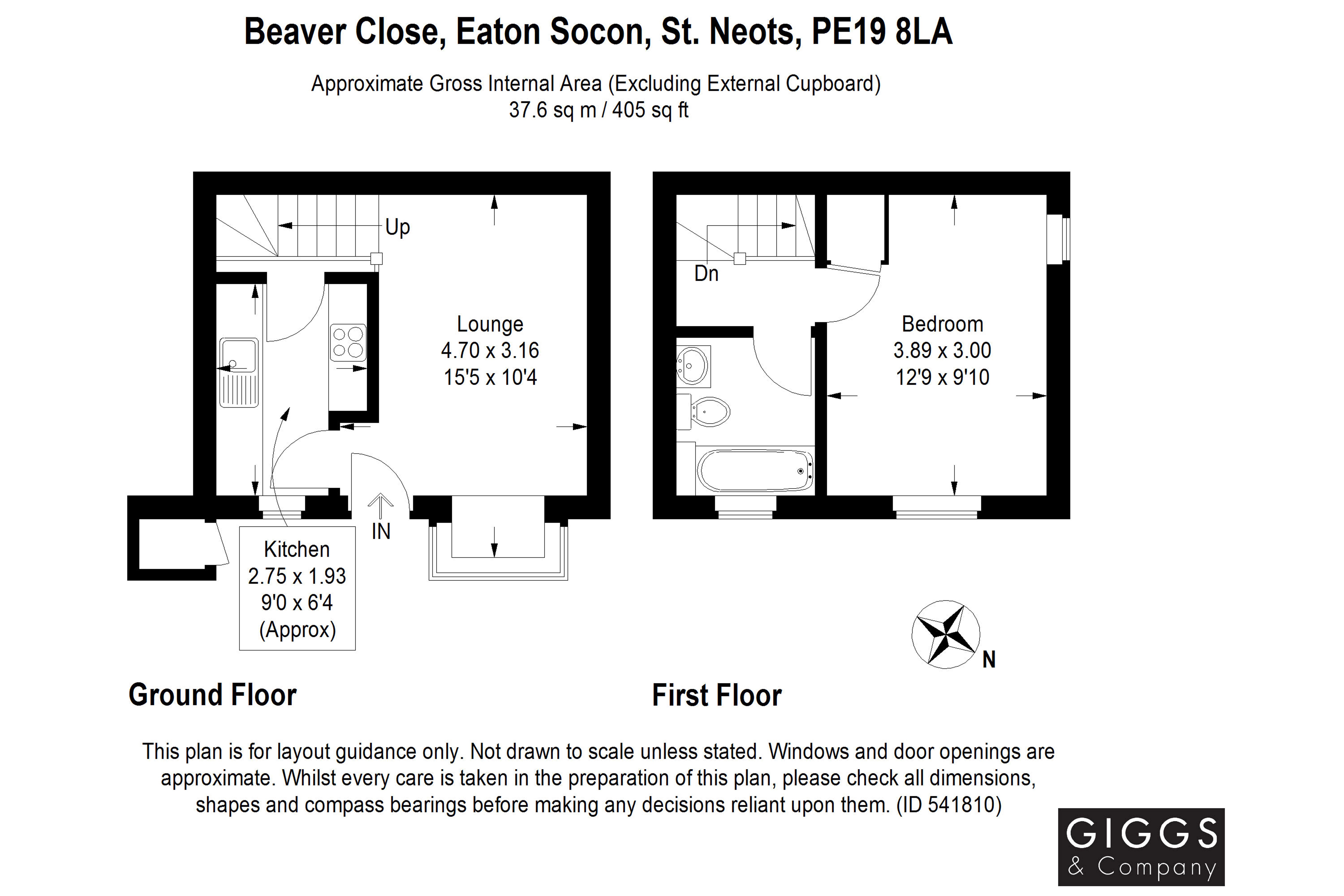 1 Bedrooms  for sale in Beaver Close, Eaton Socon, St. Neots PE19