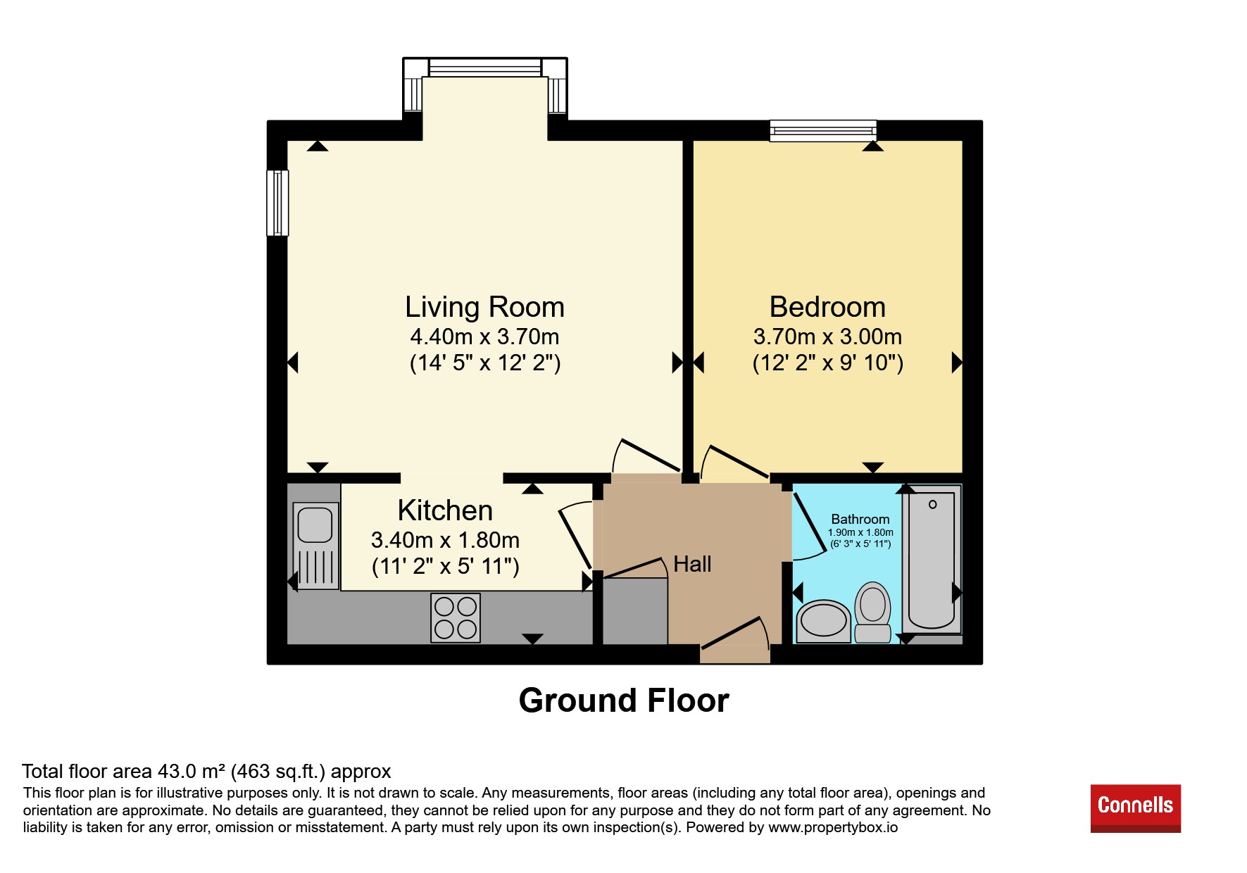 71, Albany Walk, Peterborough floorplan