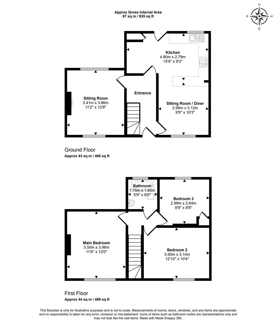 Old Boundary Road, Shaftesbury floorplan