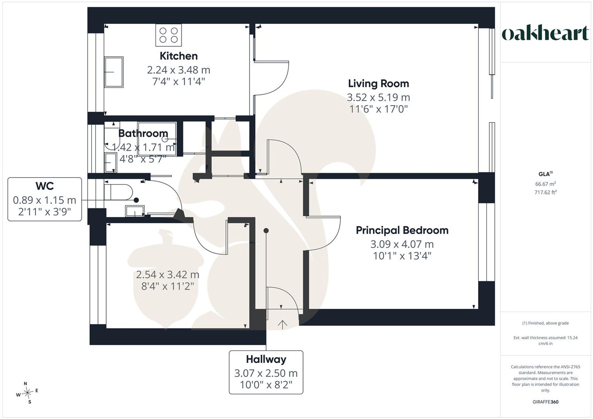 Flat 8, Rosebank, Colchester floorplan