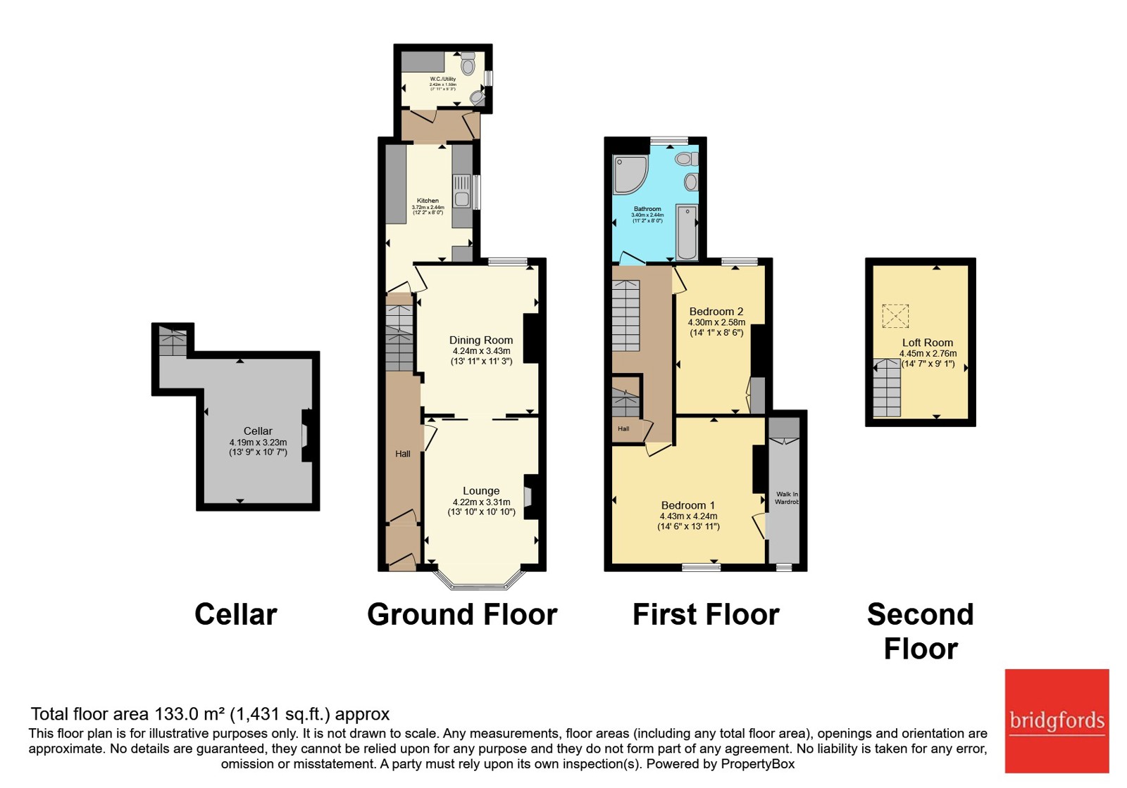 39, West Street, Staffordshire floorplan