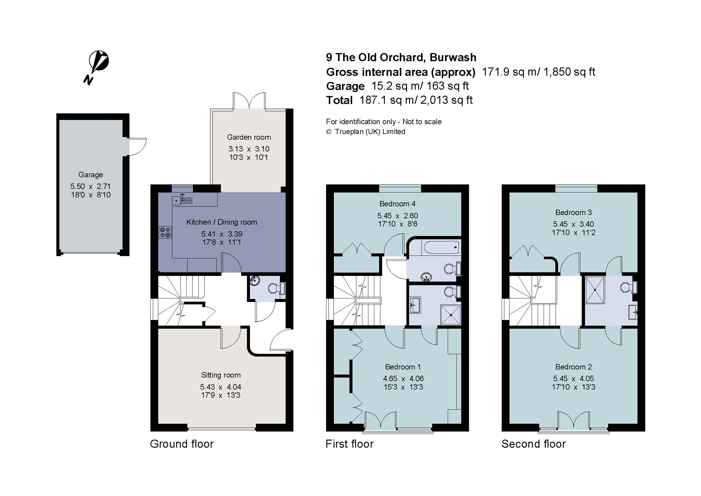 9, The Old Orchard, Etchingham floorplan