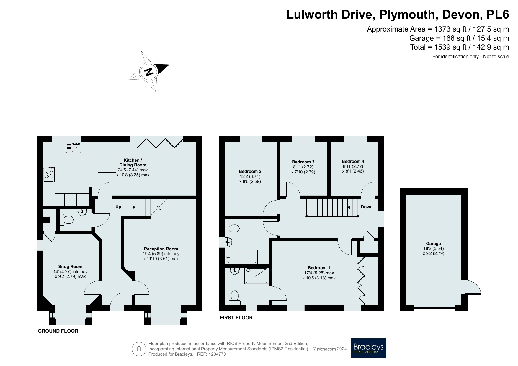Lulworth Drive, Plymouth, Devon PL6, 4 bedroom detached house for sale