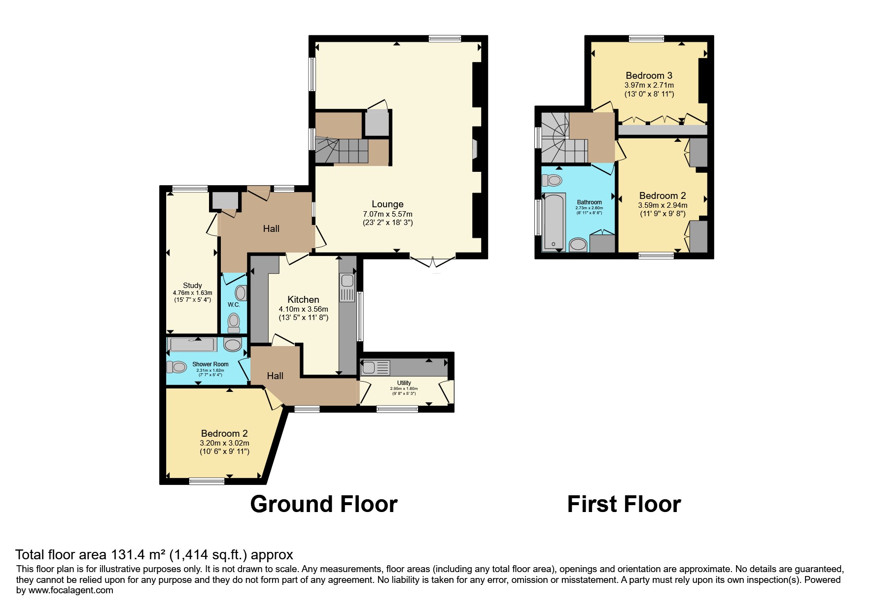 9, High Street, Ashbourne floorplan