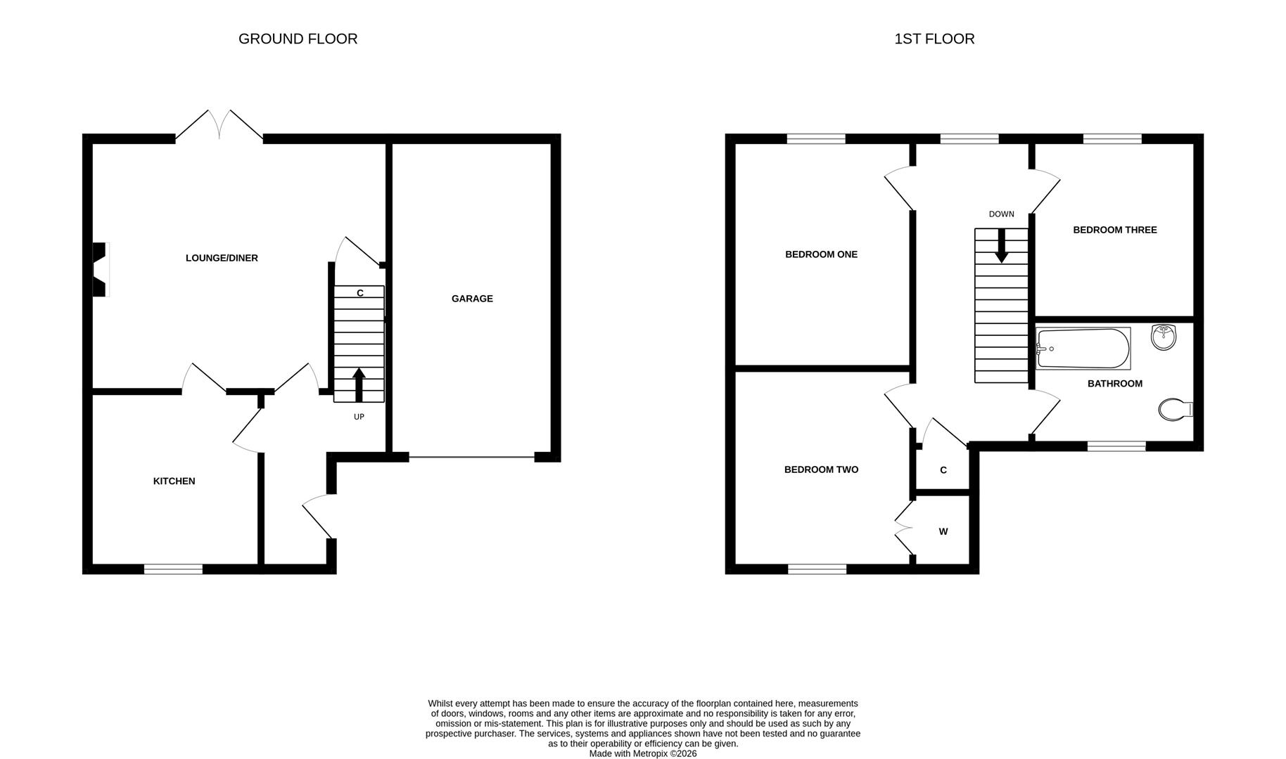 Ashleigh House, Ashley Terrace, Bideford floorplan