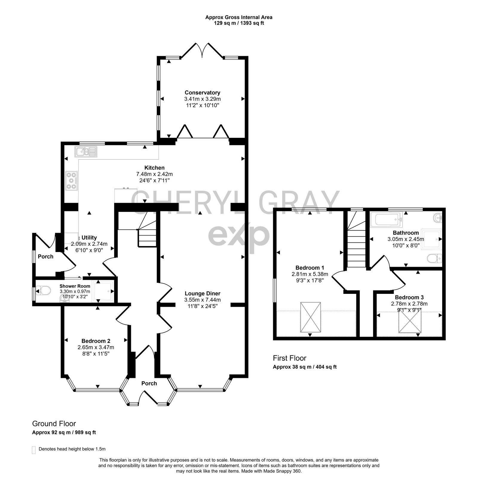 8, Rowley Road, Little Weighton floorplan