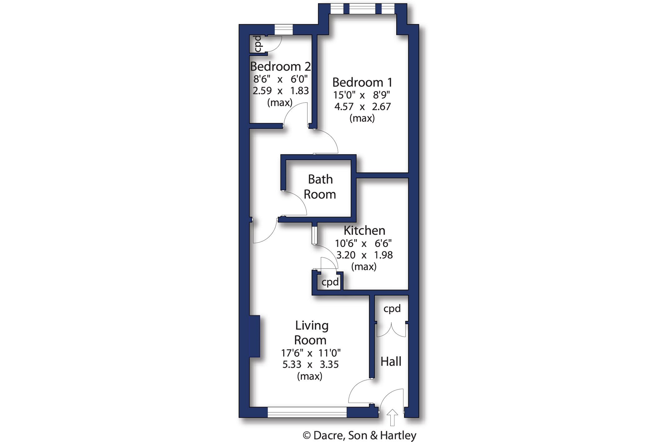 13, Nelson Court, West Yorkshire floorplan