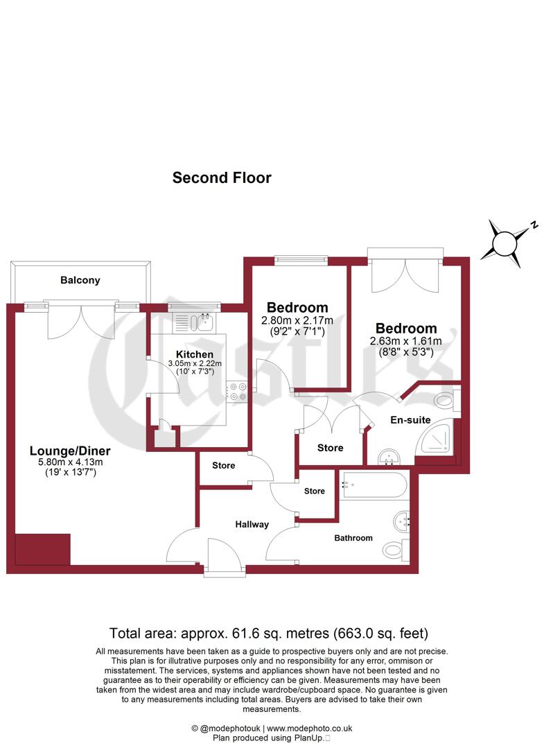 87, Cobham Close, Enfield floorplan