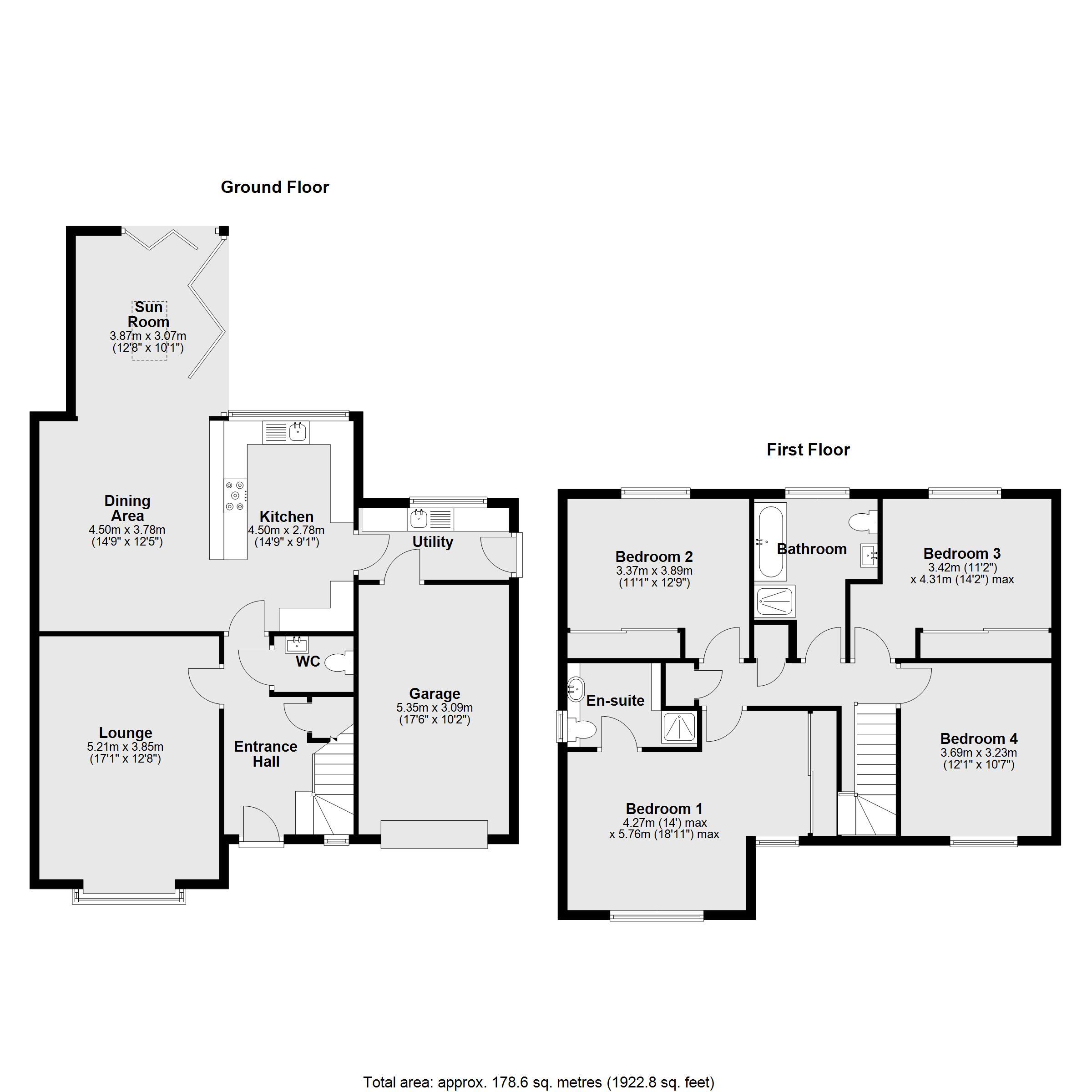 10, Acorn Drive, Lincoln floorplan