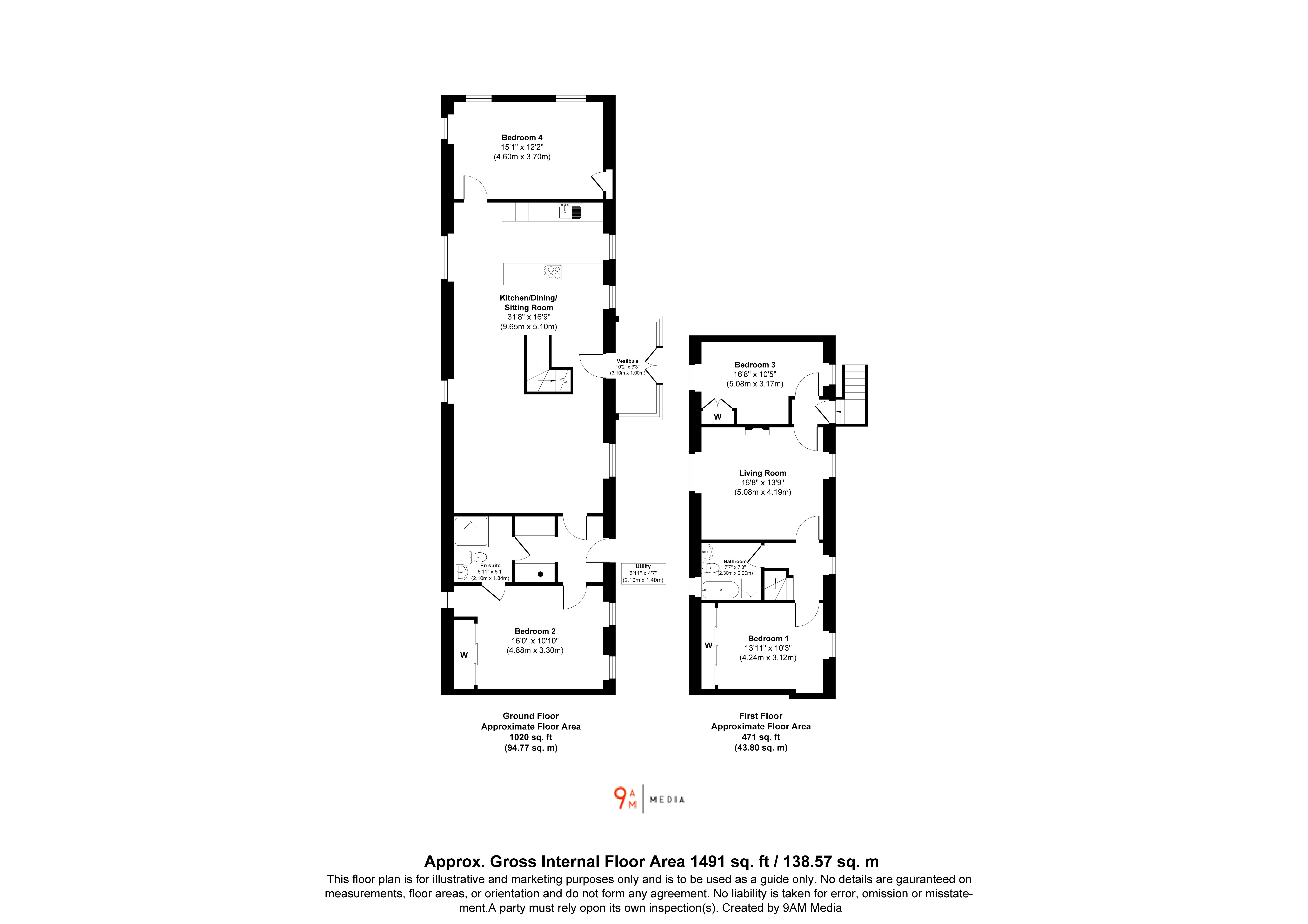 1, Main Street, Limekilns floorplan