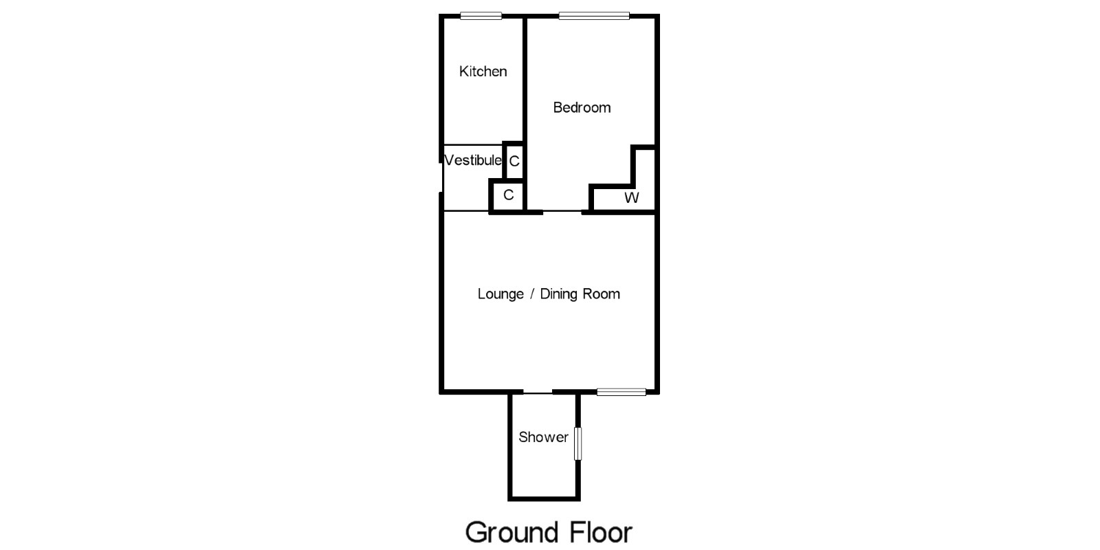 1 Bedrooms Flat for sale in Townhead Street, Stonehouse, Larkhall, South Lanarkshire ML9