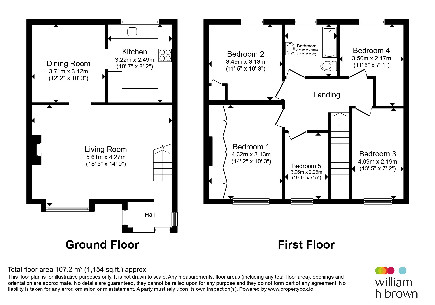 11, Greygoose Park, Harlow floorplan