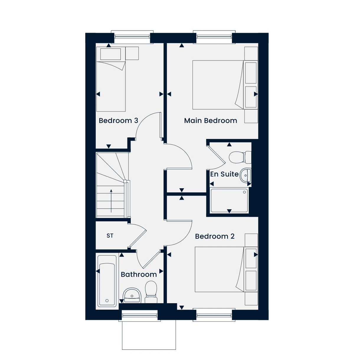 319, Off Greenfields Lane, Market Drayton floorplan