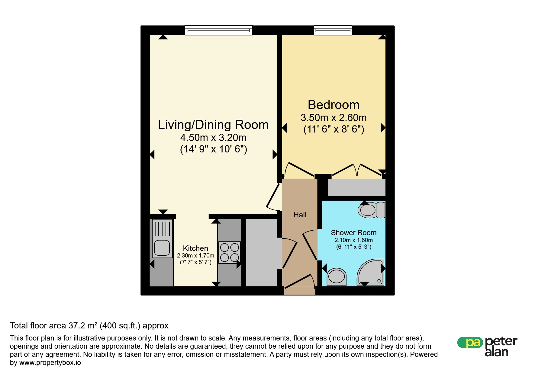 Flat 3, Homevalley House, Bryngwyn Road, Newport floorplan