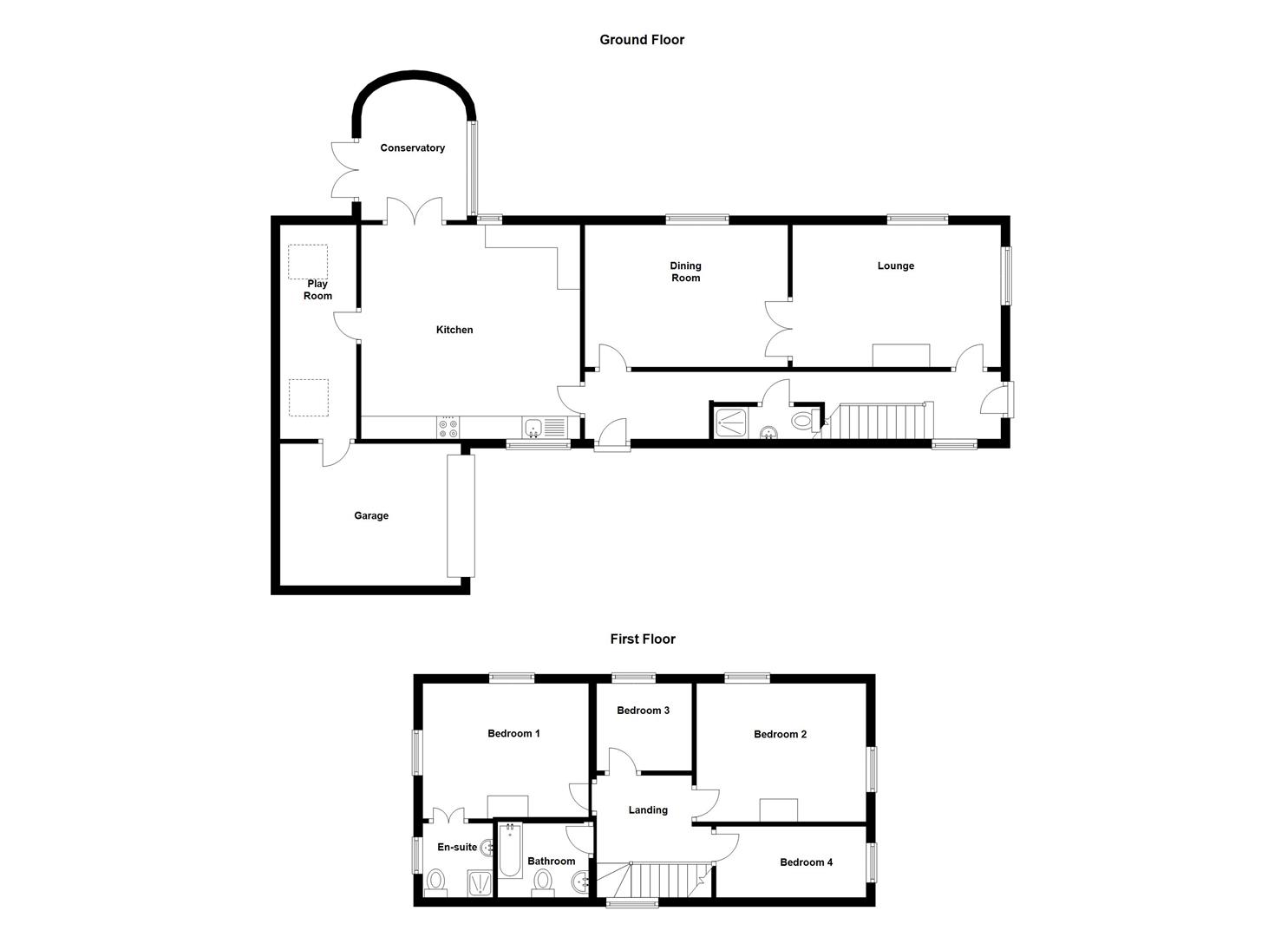 Folly Bridge House, Potterhouse Lane, Pity Me floorplan