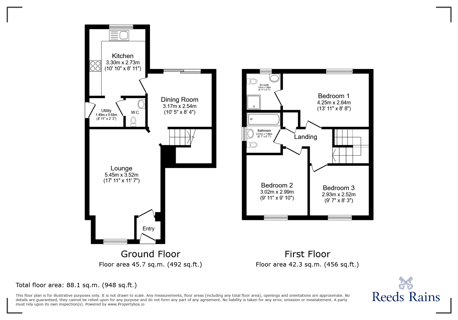 14, Cong Burn View, Chester Le Street floorplan