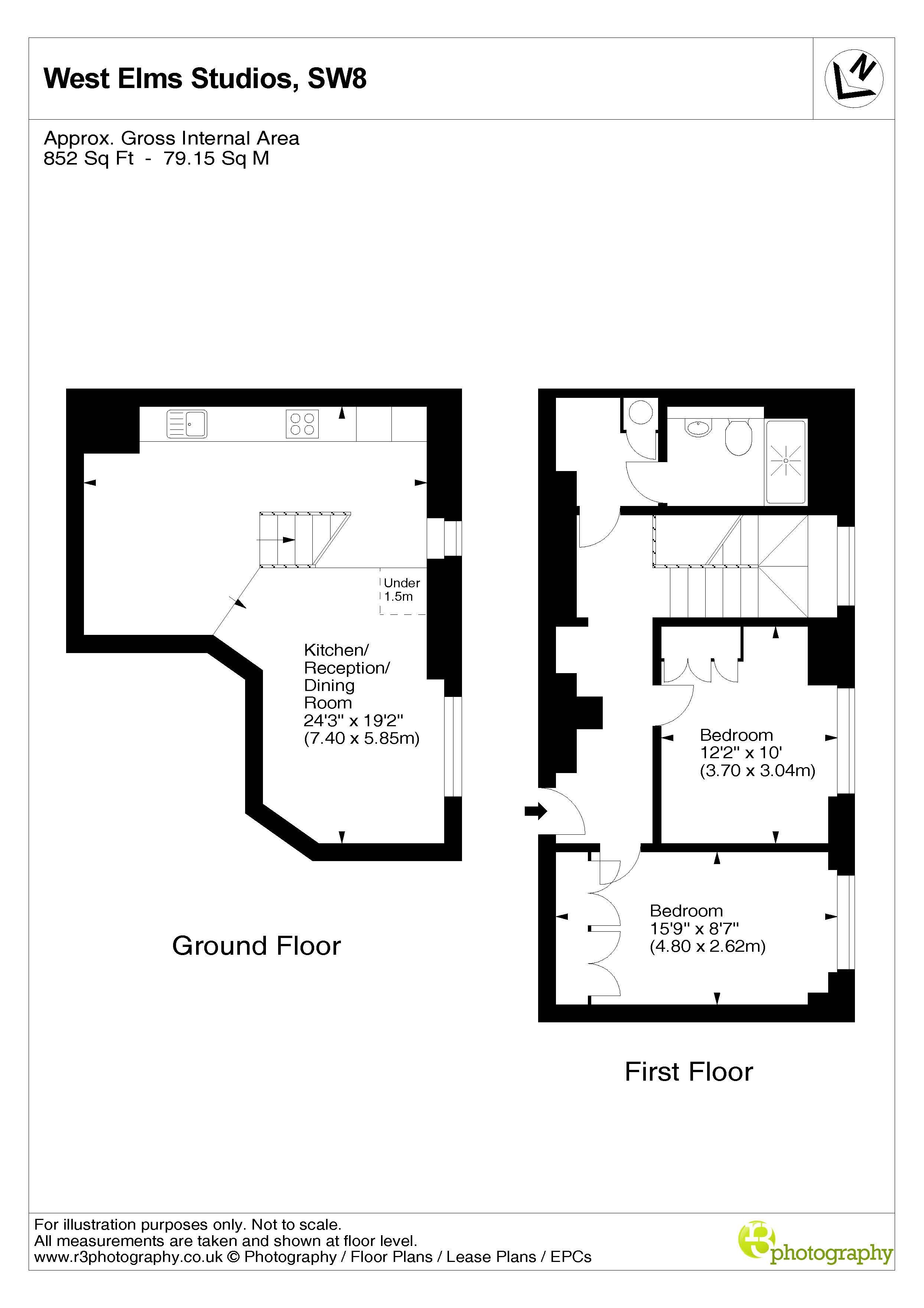 2 bed flat for sale in Stewarts Road, London SW8 Zoopla