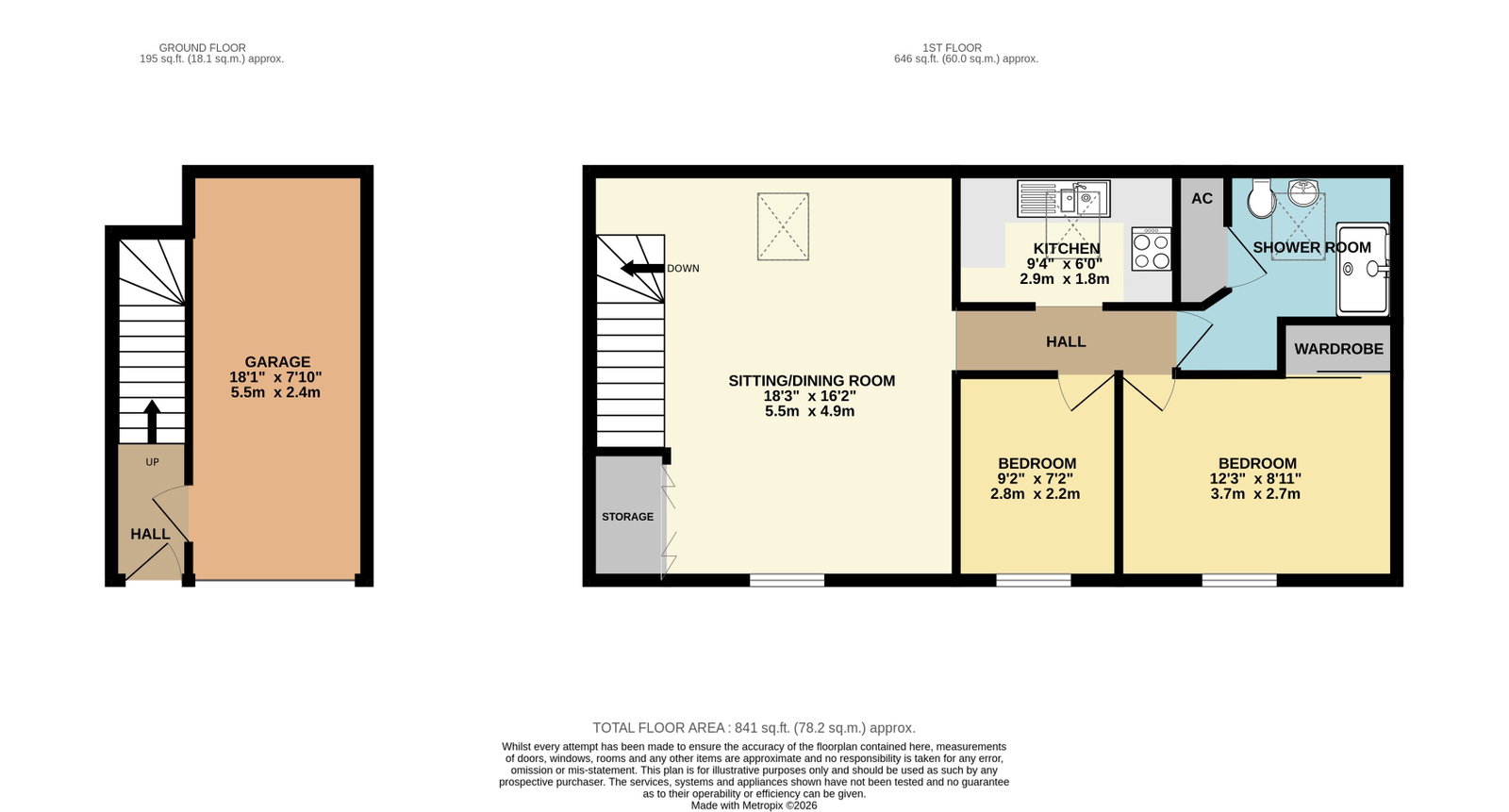 14, Target Close, Ledbury floorplan