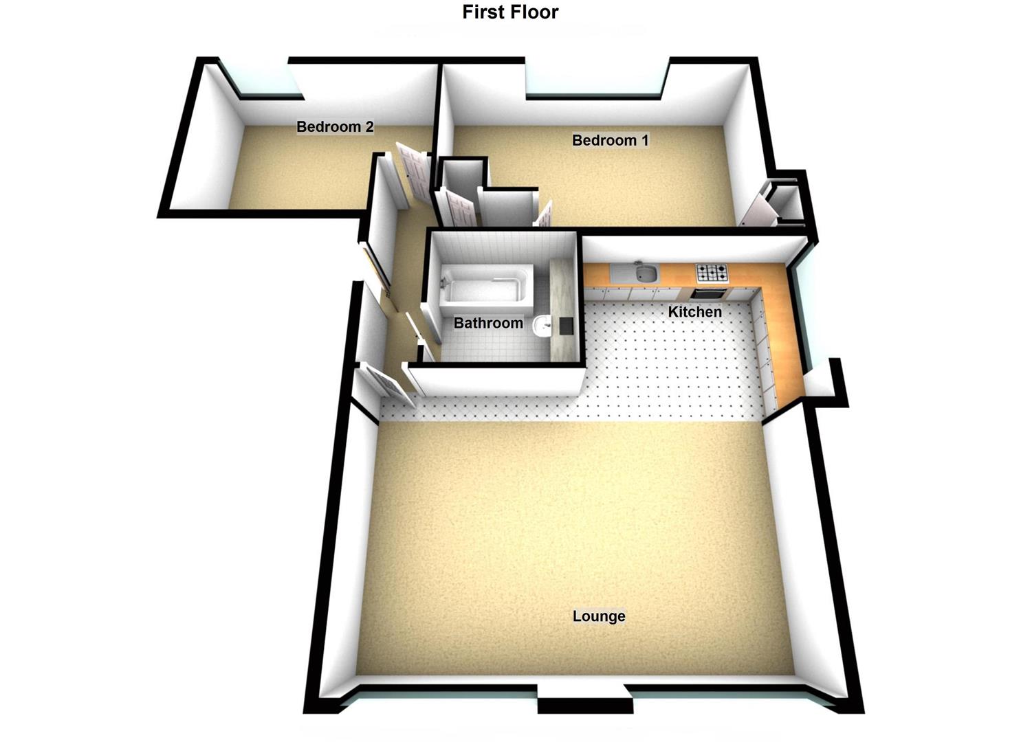2 Bedrooms Flat to rent in Horseshoe Drive, Uxbridge UB8
