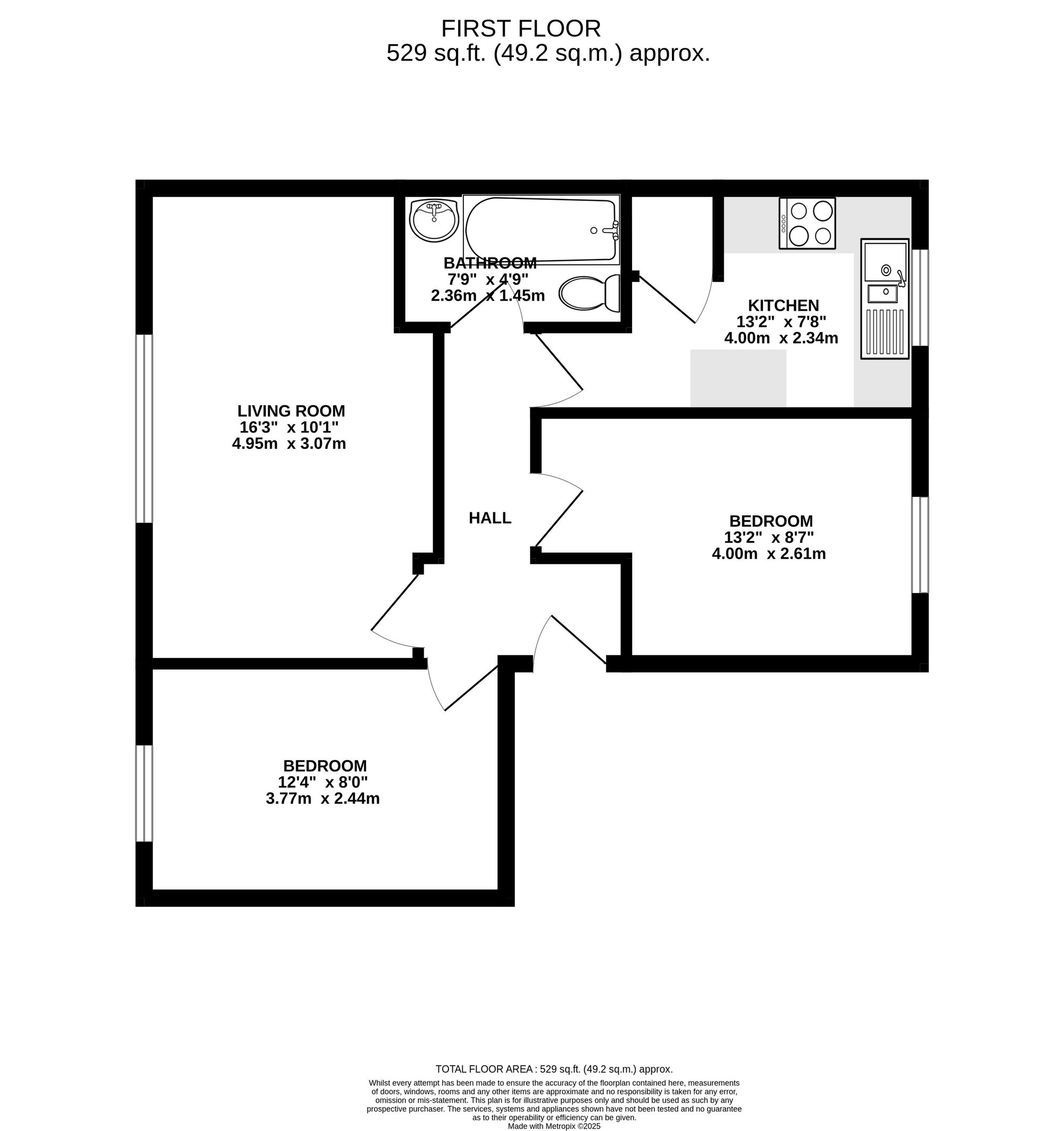 12 Michaelston Court Pyle Road, Cardiff floorplan