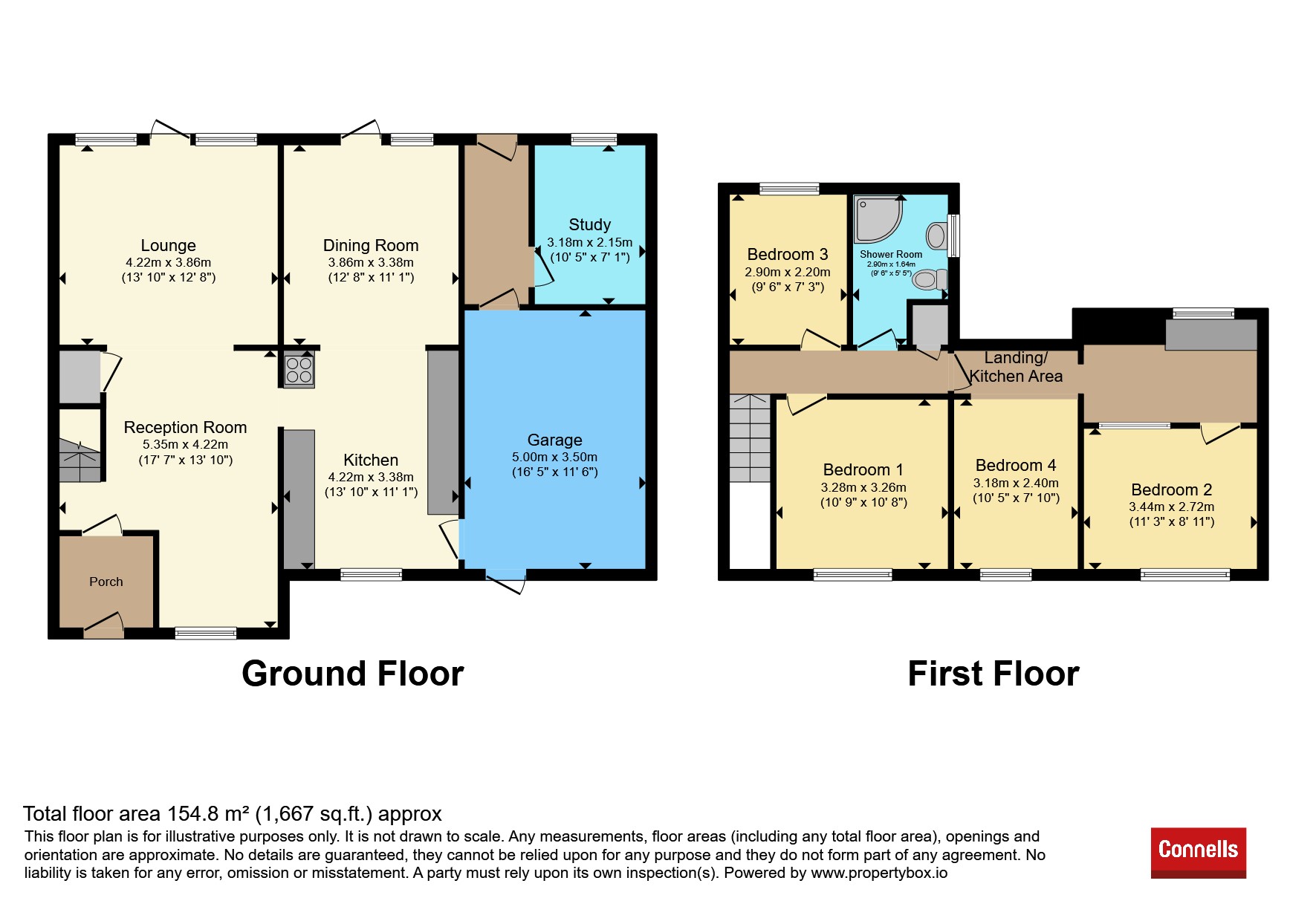 4, Buckfast Close, Coventry floorplan