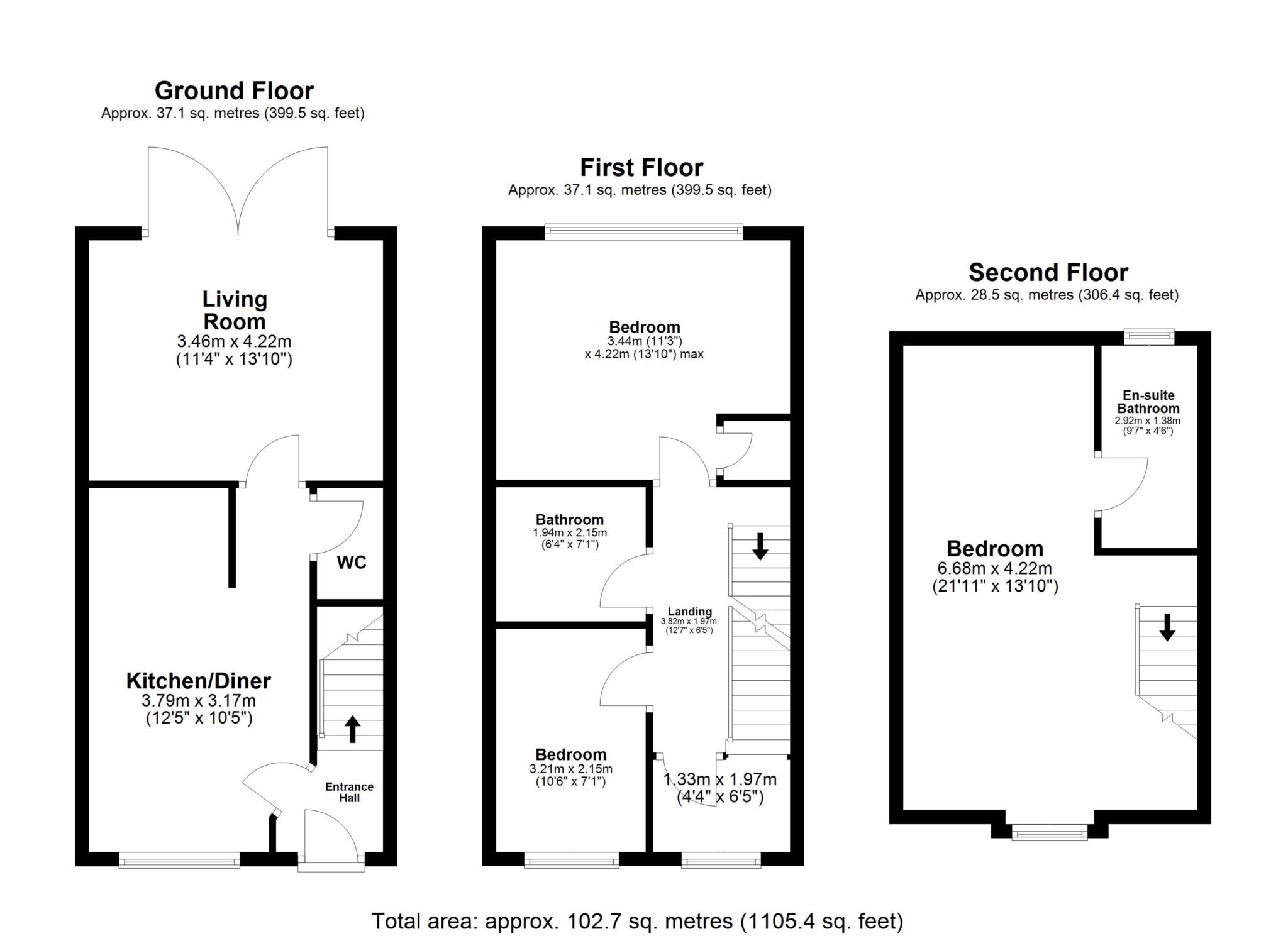 4, Weaste Lane, Salford floorplan