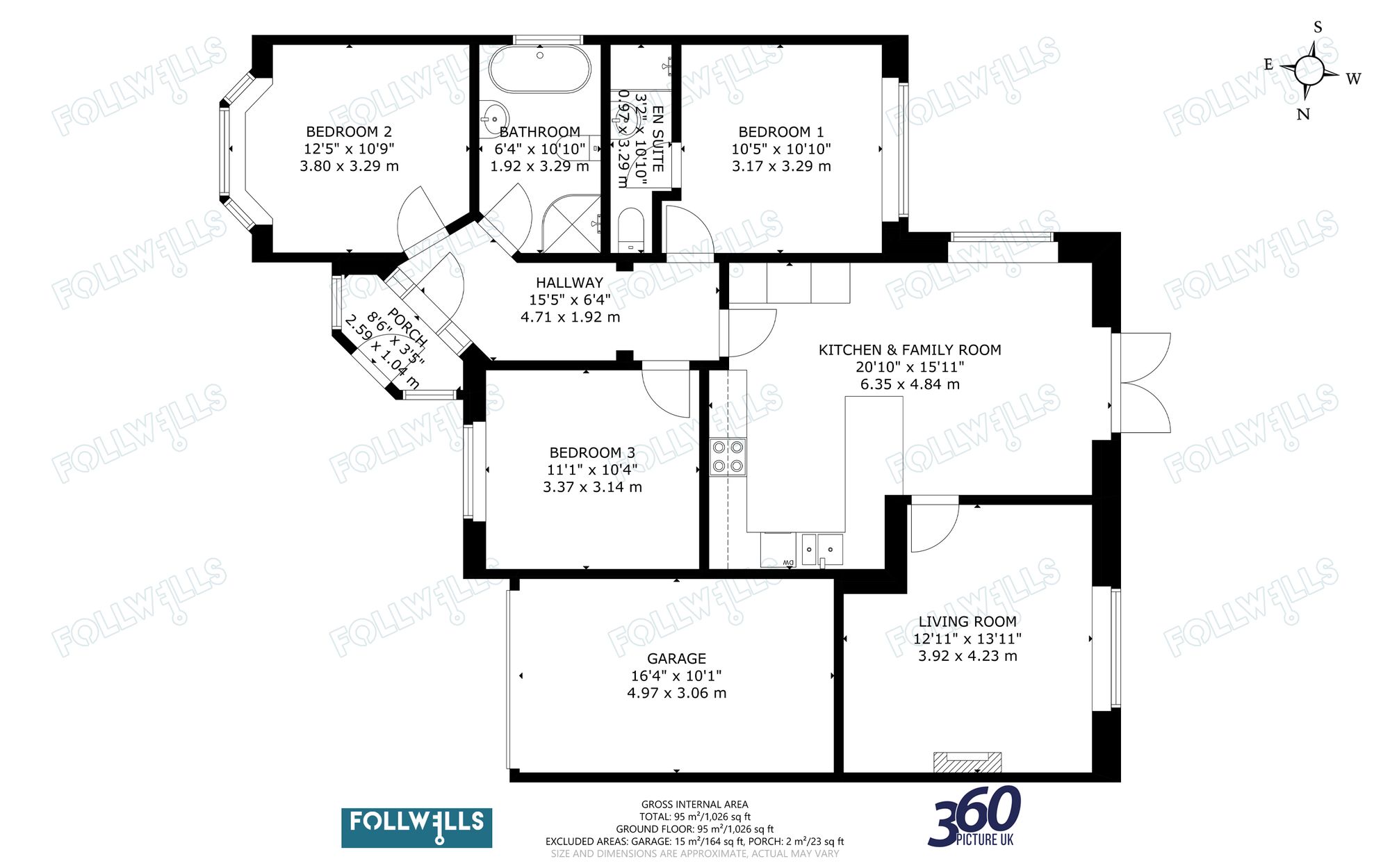 212 Northwood Lane, Newcastle floorplan