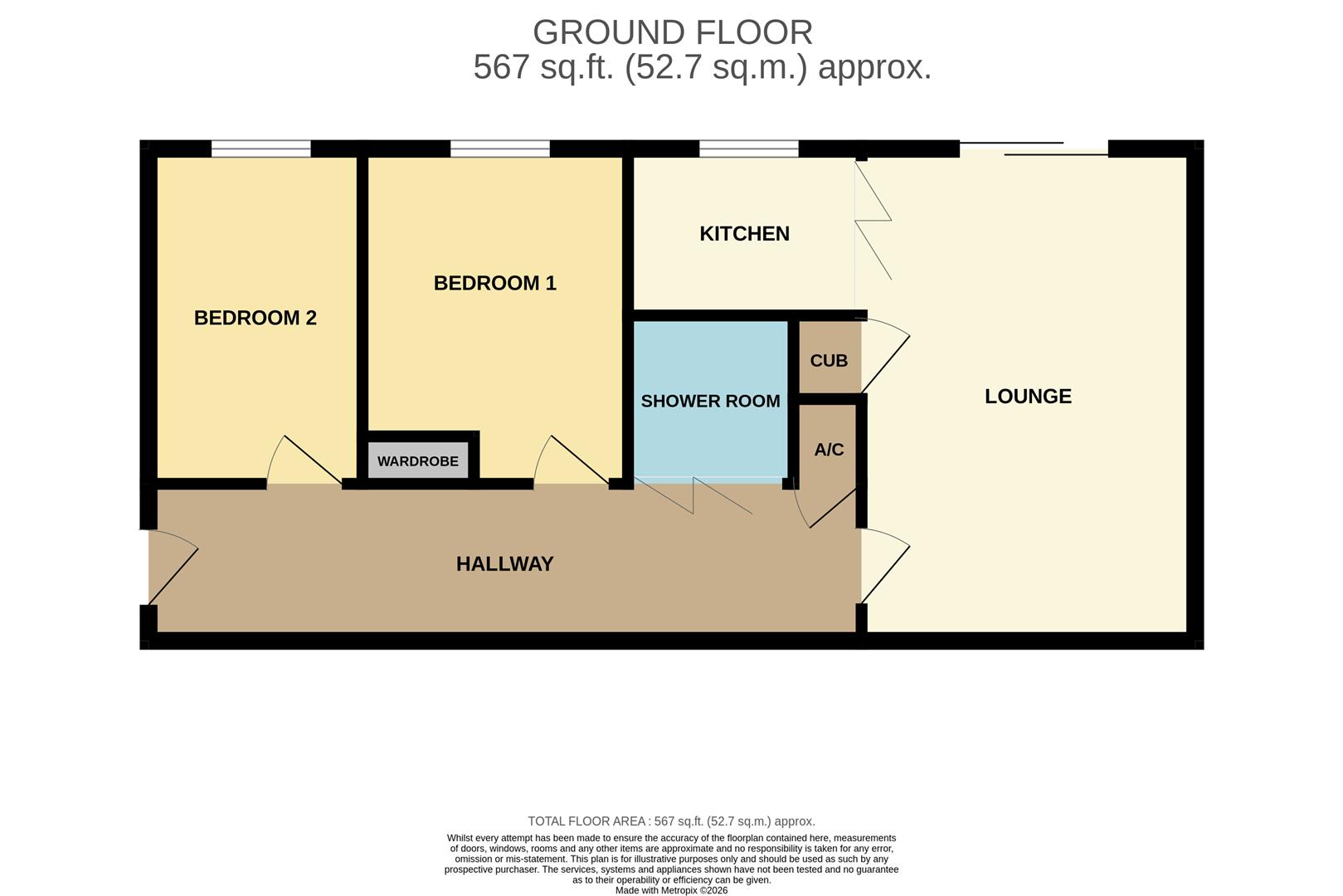 7, The Maltings, Tewkesbury floorplan