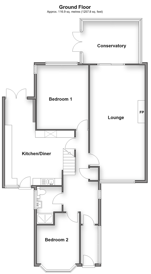 Northdown Park Road, Margate floorplan