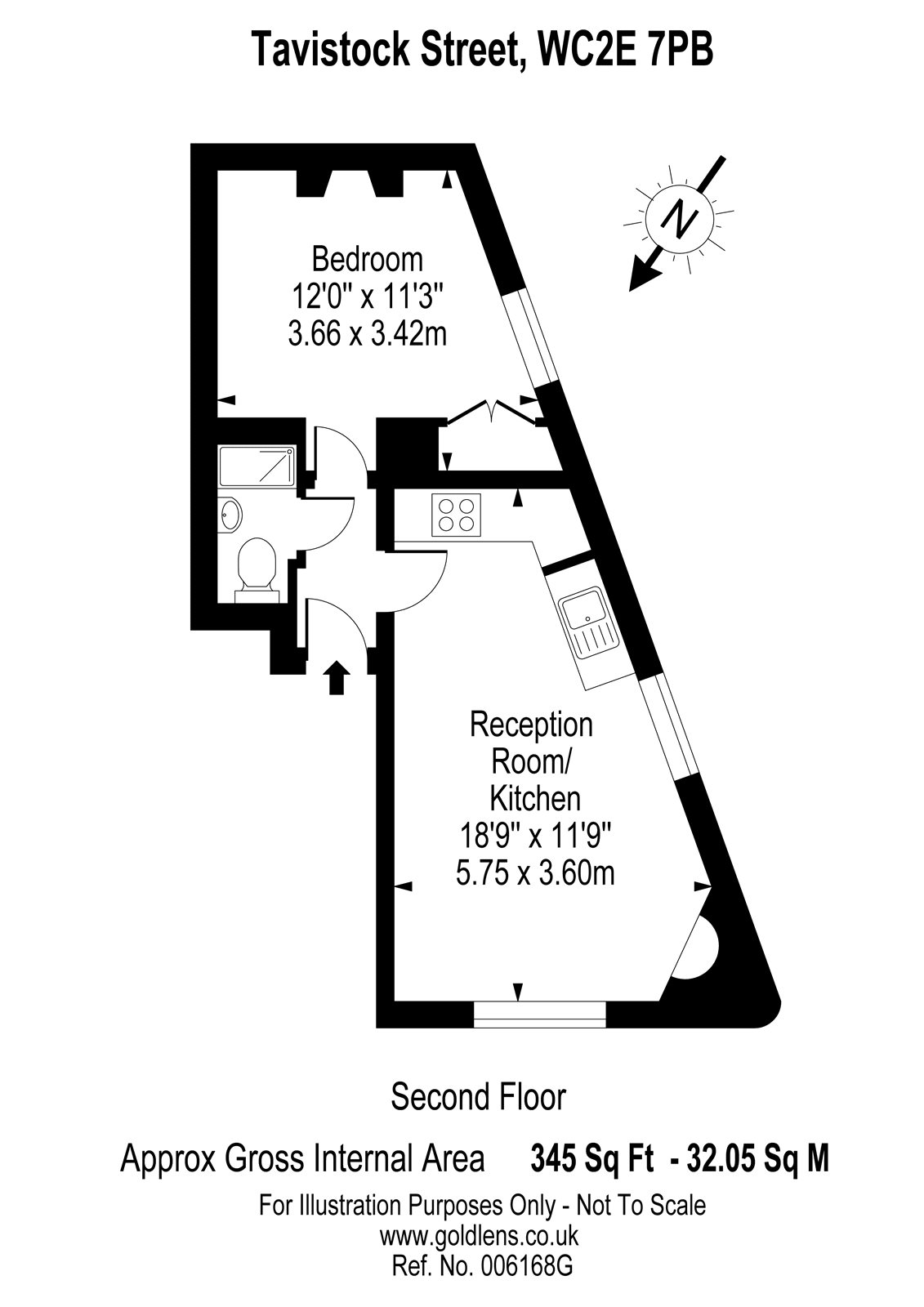 1 Bedrooms  to rent in Tavistock Street, London WC2E