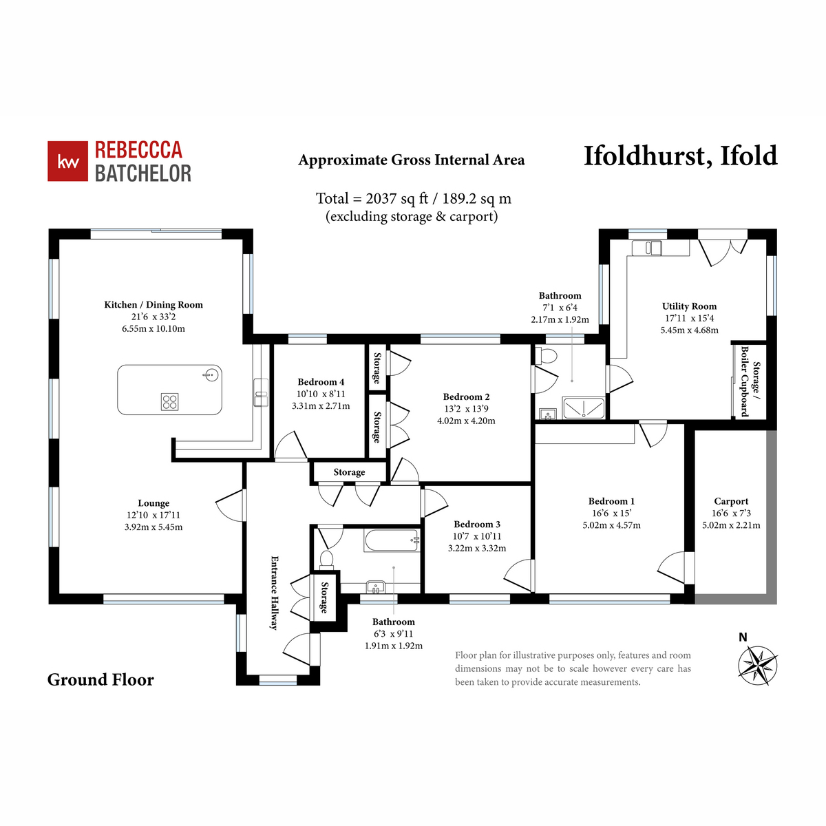 10, Ifoldhurst, Billingshurst floorplan