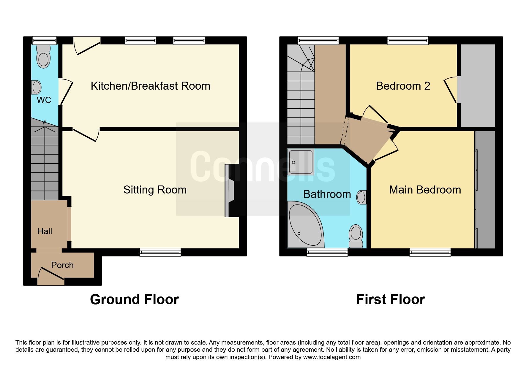 48, The Model Village, Southam floorplan