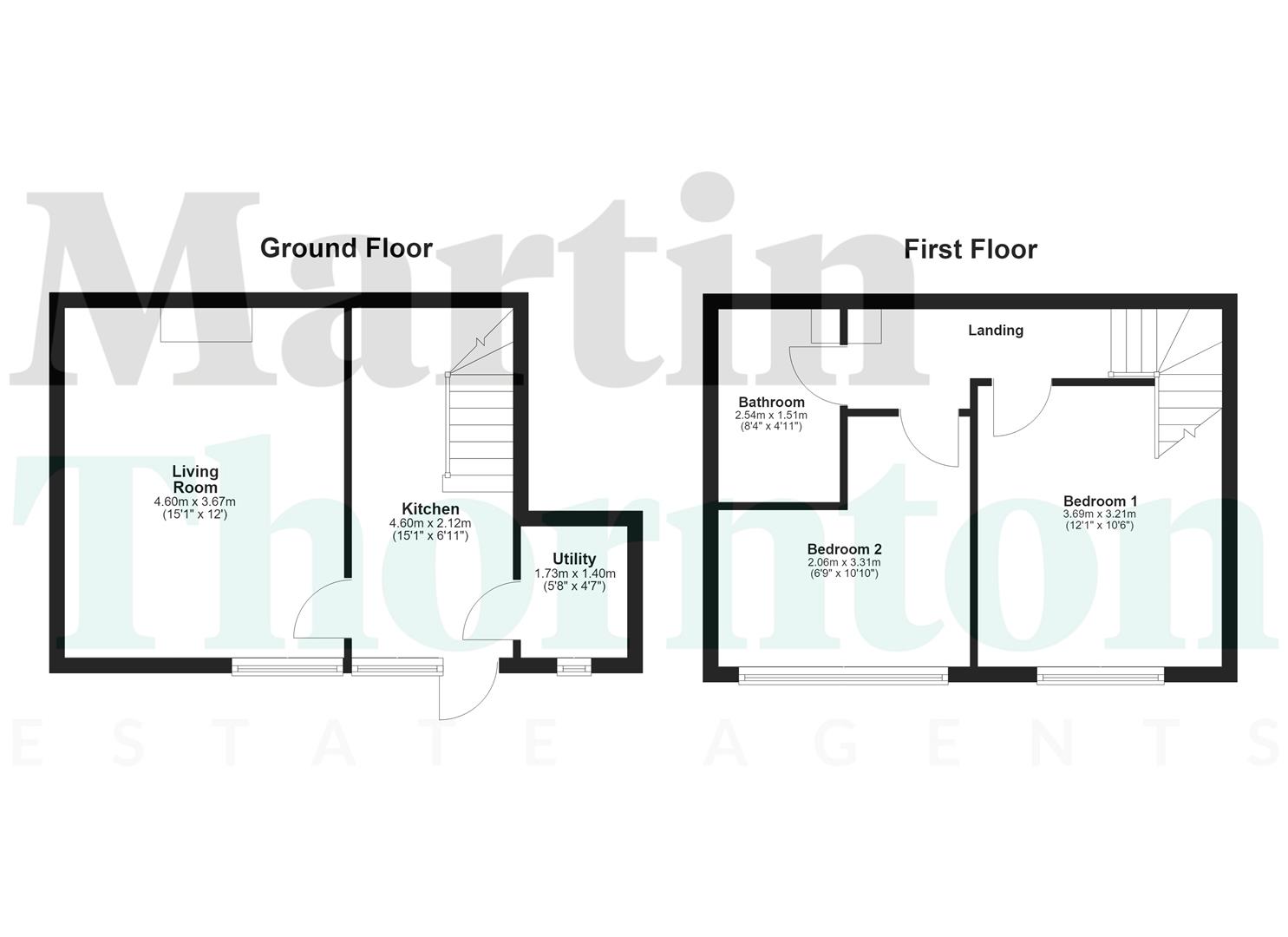 1, Longcroft Yard, Huddersfield floorplan