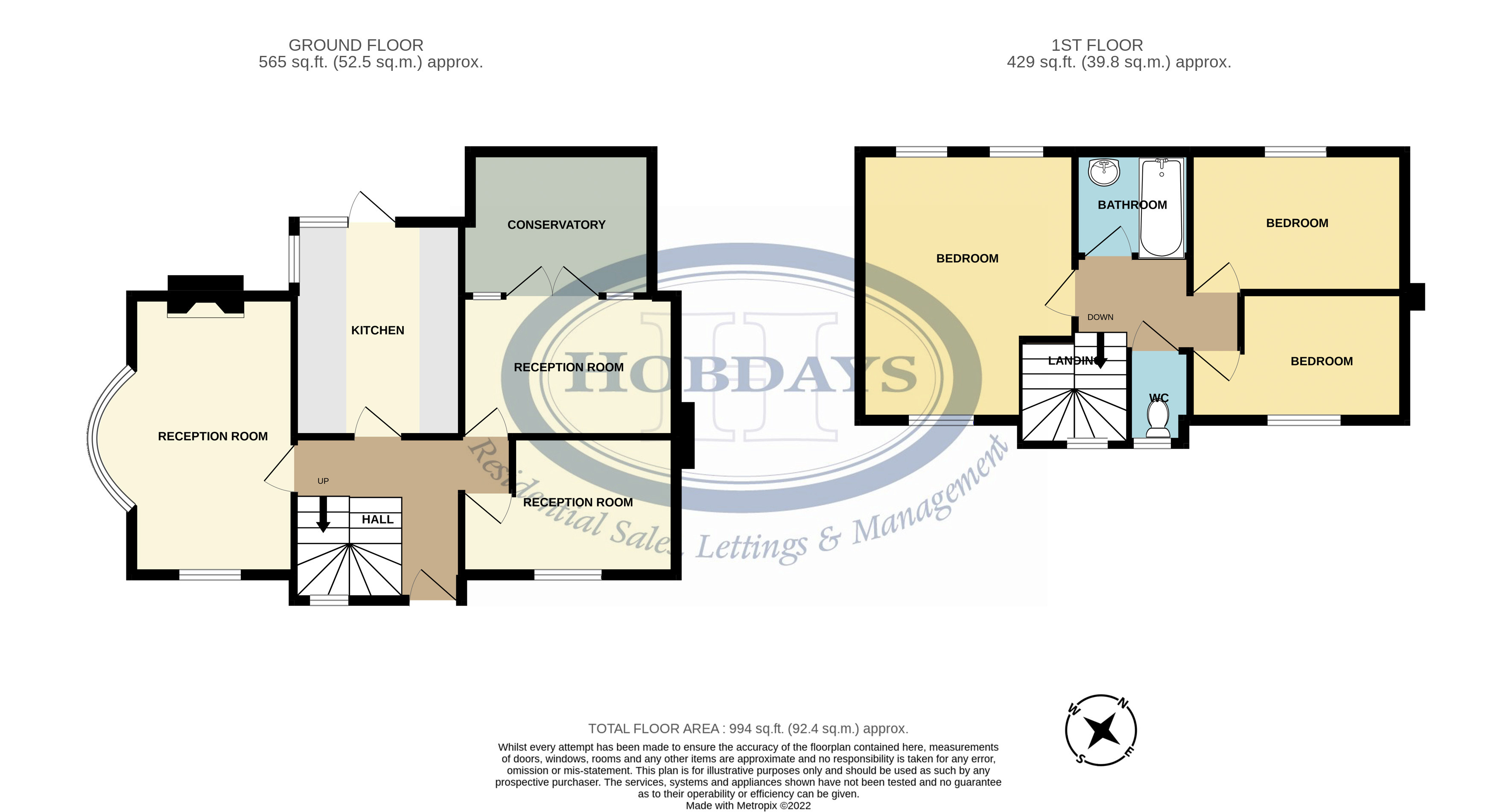Strafford Gate, Potters Bar EN6, 3 bedroom detached house for sale