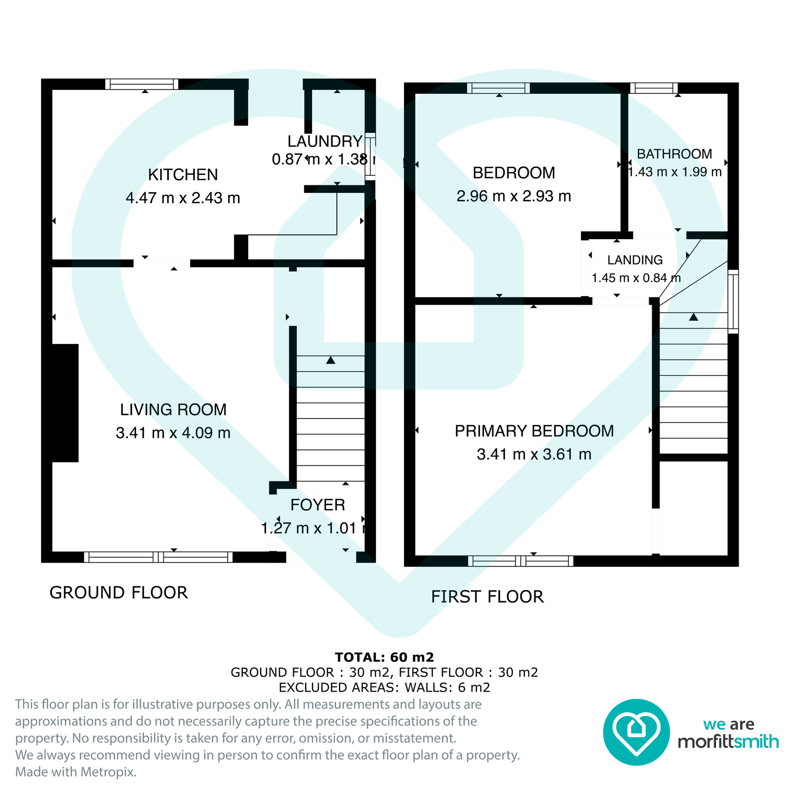62, Avisford Road, Sheffield floorplan