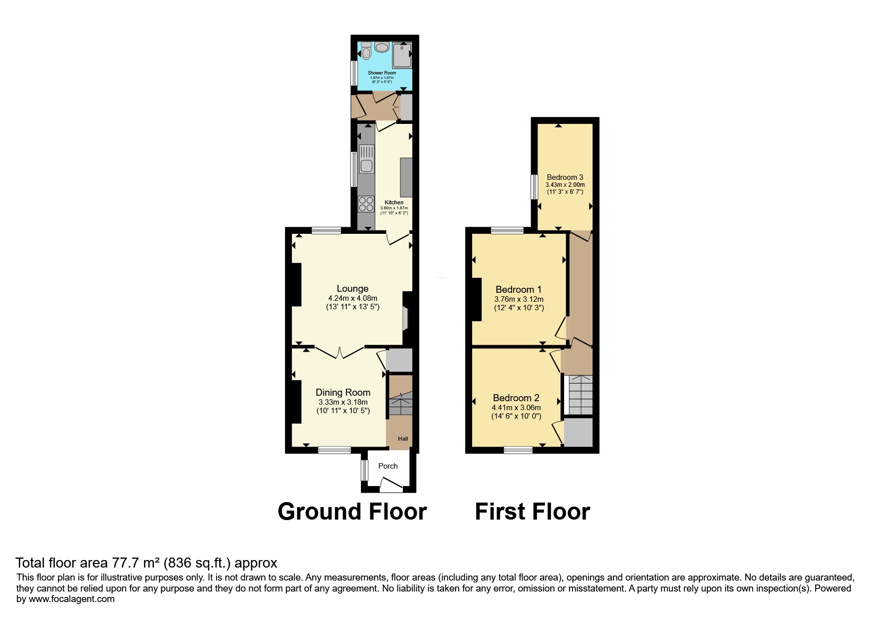 6, Ormonde Street, Nottingham floorplan