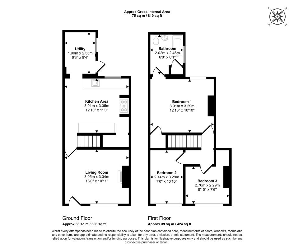 55, Barrows Hill Lane, Nottingham floorplan