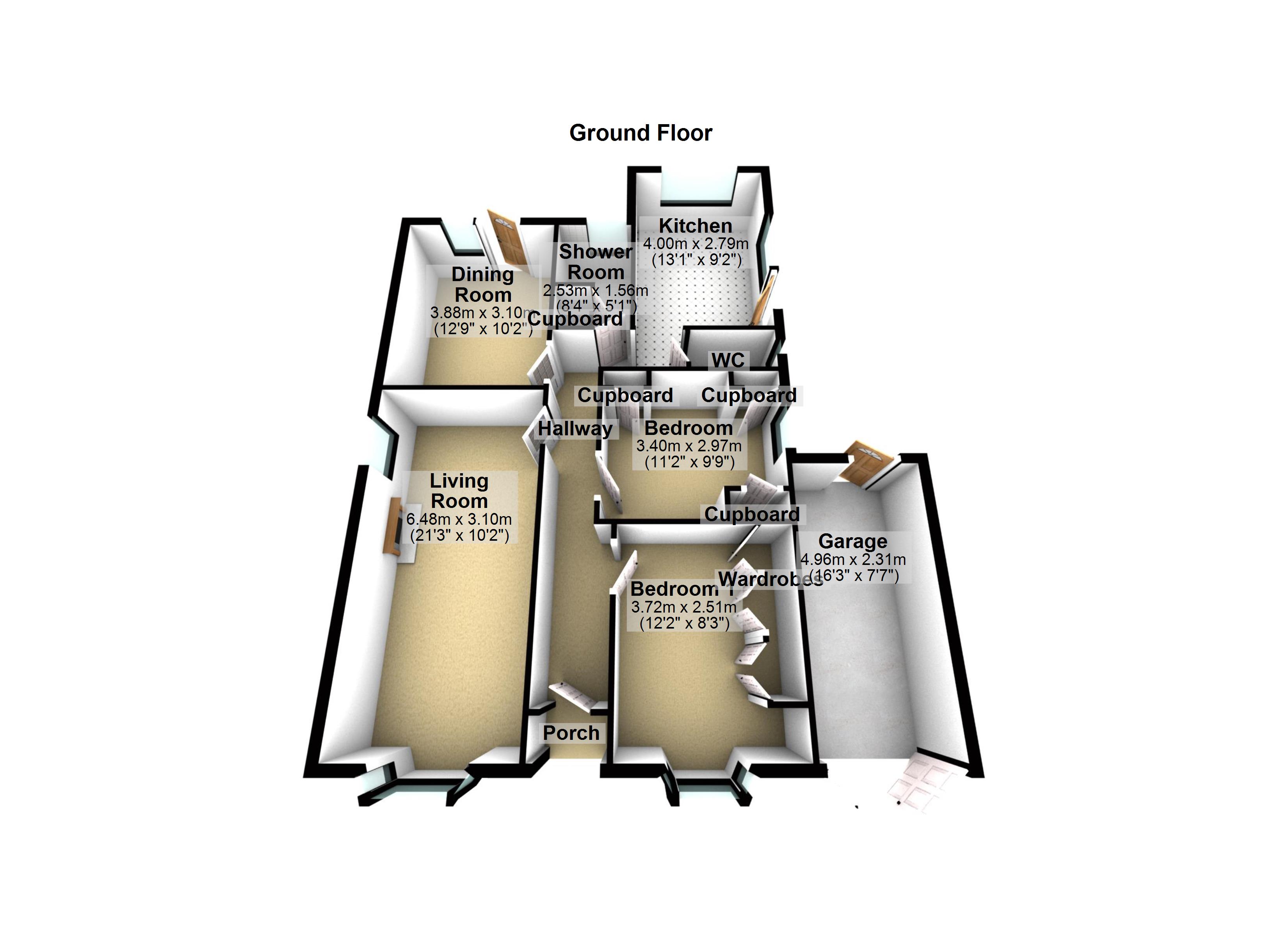 43, Dales Road, Suffolk floorplan