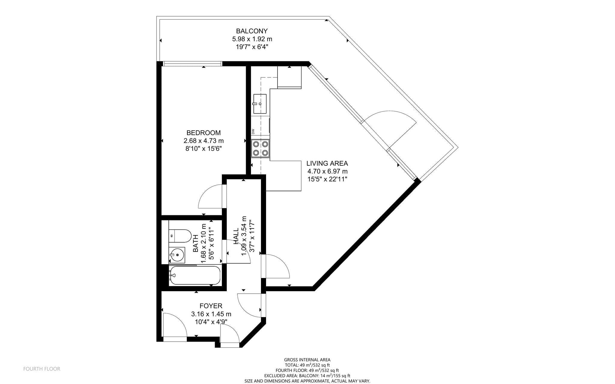 New Horizons Court, Brentford floorplan