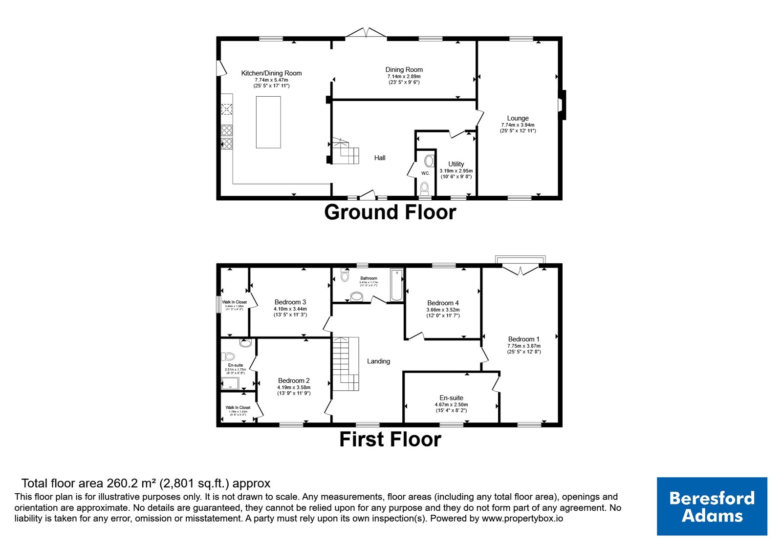 Ty Minffordd,, Pant Du Road, Mold floorplan