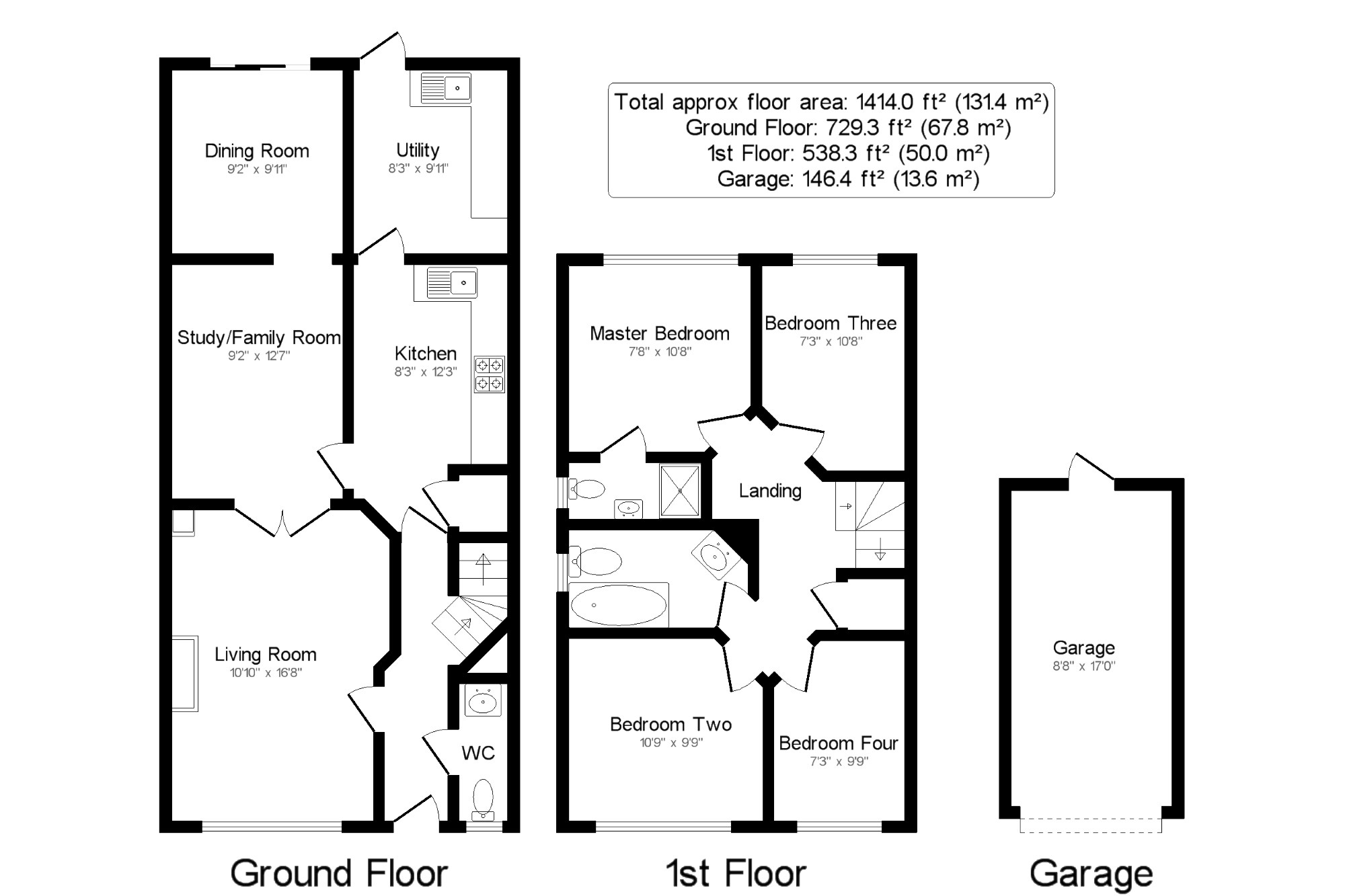4 Bedrooms Detached house for sale in Tongham, Farnham, Surrey GU10