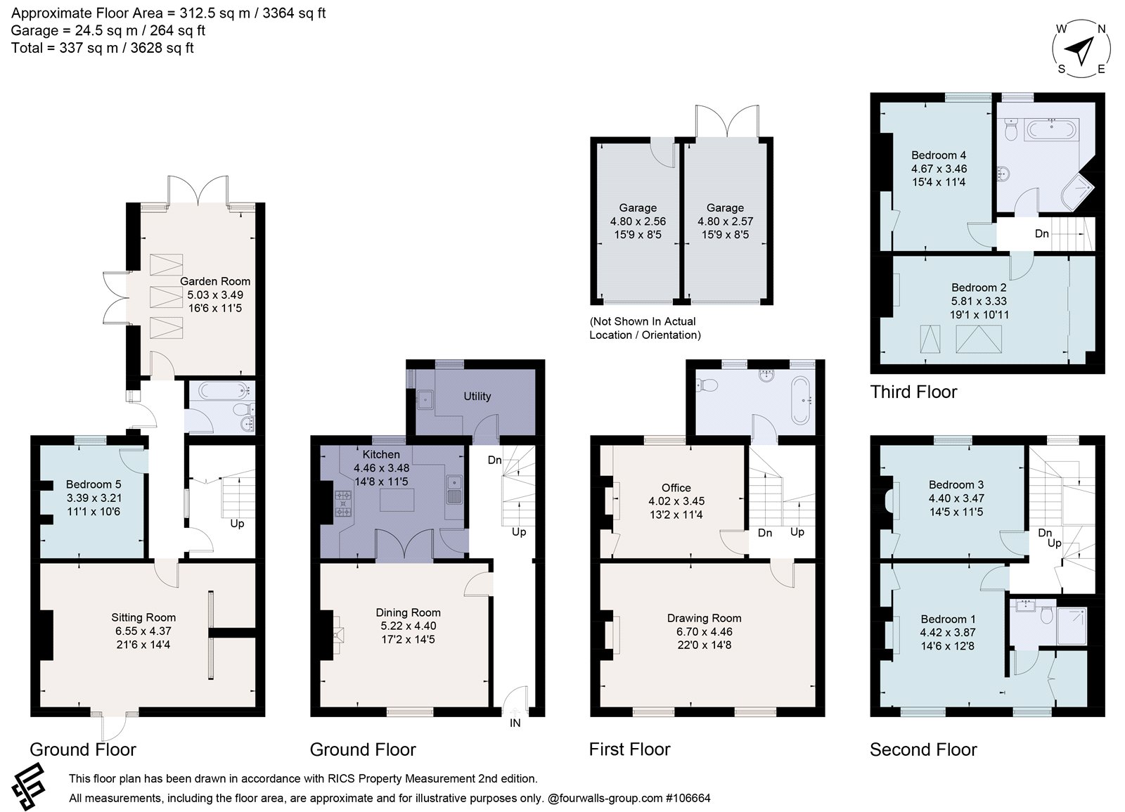 16, Brunswick Square, Gloucestershire floorplan