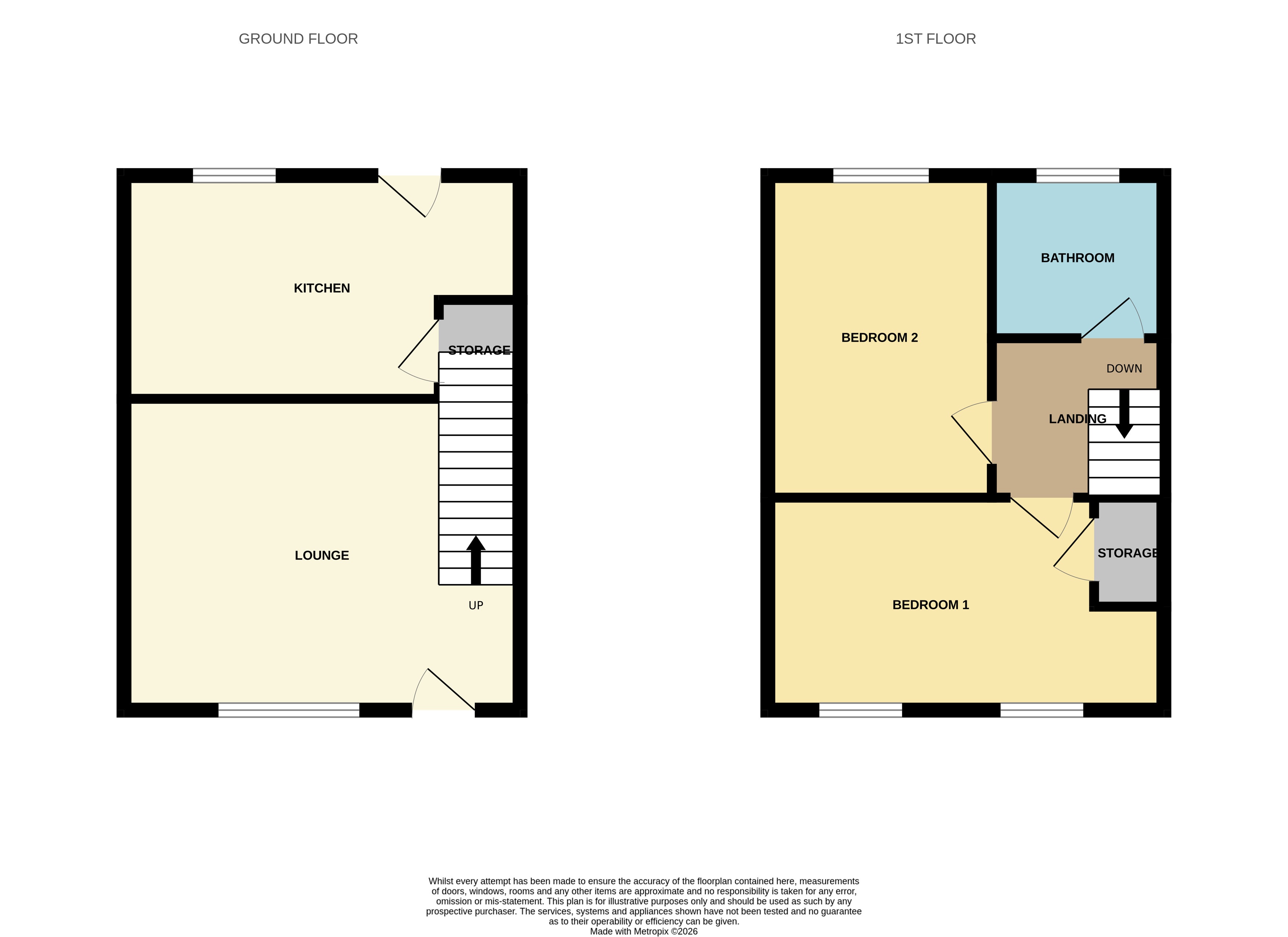 22, St. Winnings Road, Kilwinning floorplan