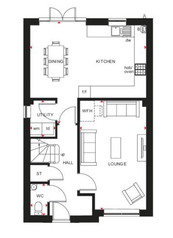 H8745138, Mill Lane, Swindon floorplan