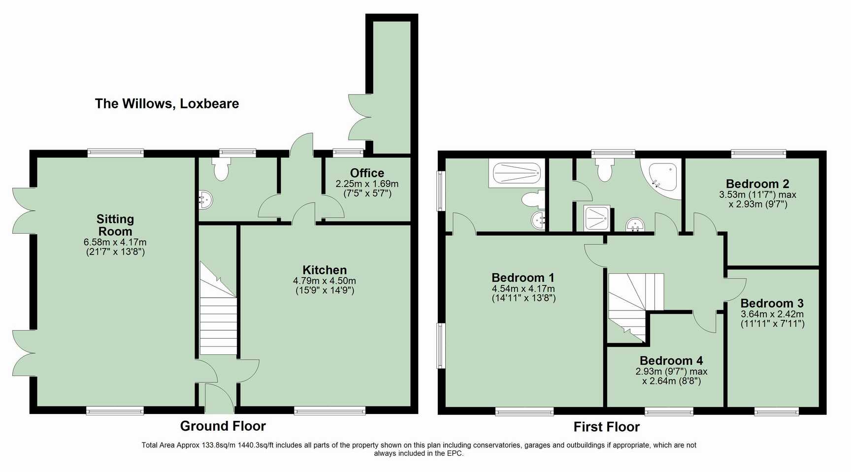 4 Bedrooms Semi-detached house for sale in Loxbeare, Tiverton EX16