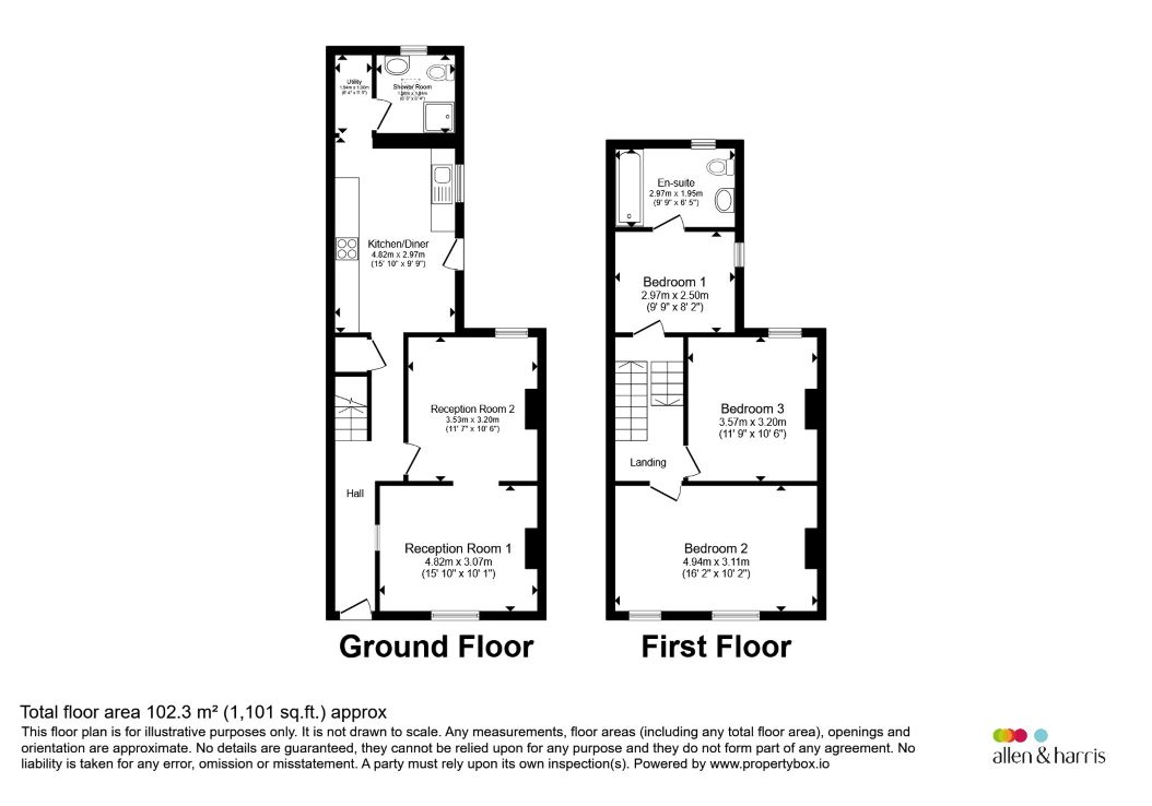 109, Pearl Street, Cardiff floorplan