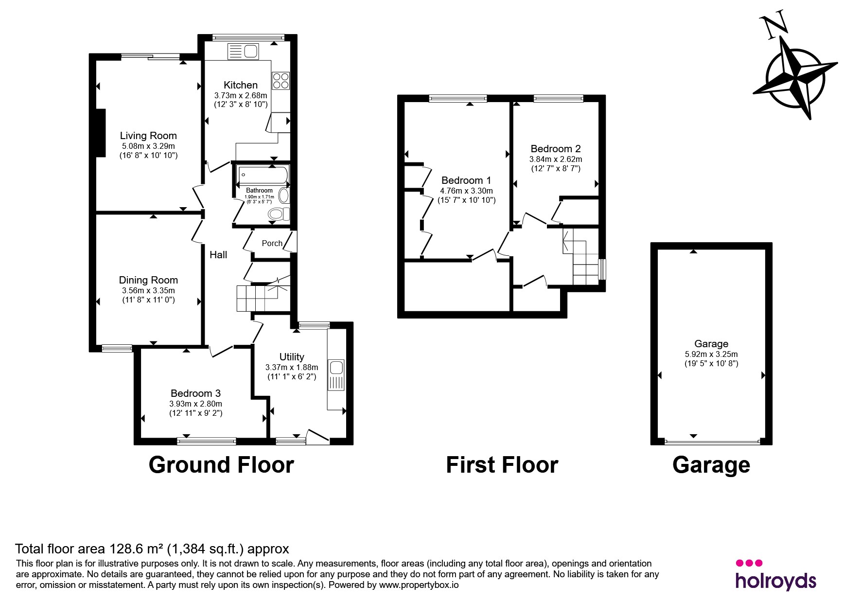 4, Westburn Way, Keighley floorplan