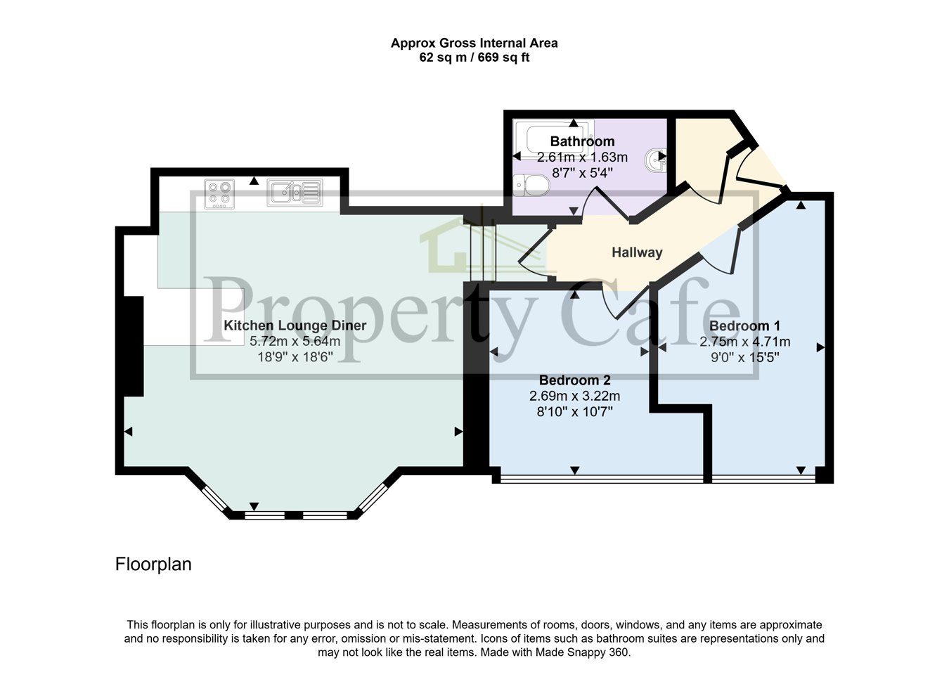 St Leonards Road, Bexhill-on-Sea, TN40 floorplan