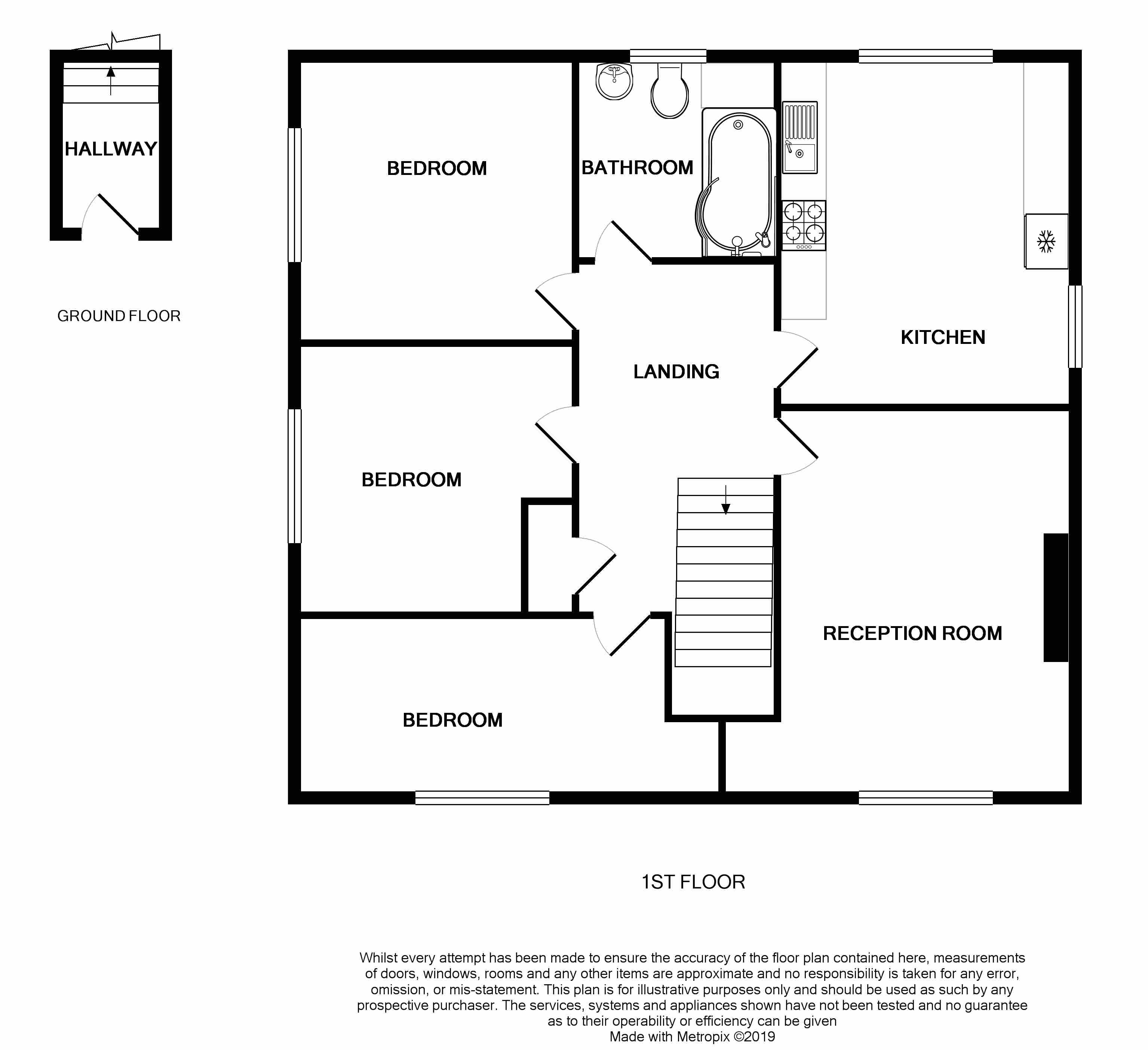 3 Bedrooms Maisonette to rent in Upper Hale Road, Upper Hale, Farnham GU9