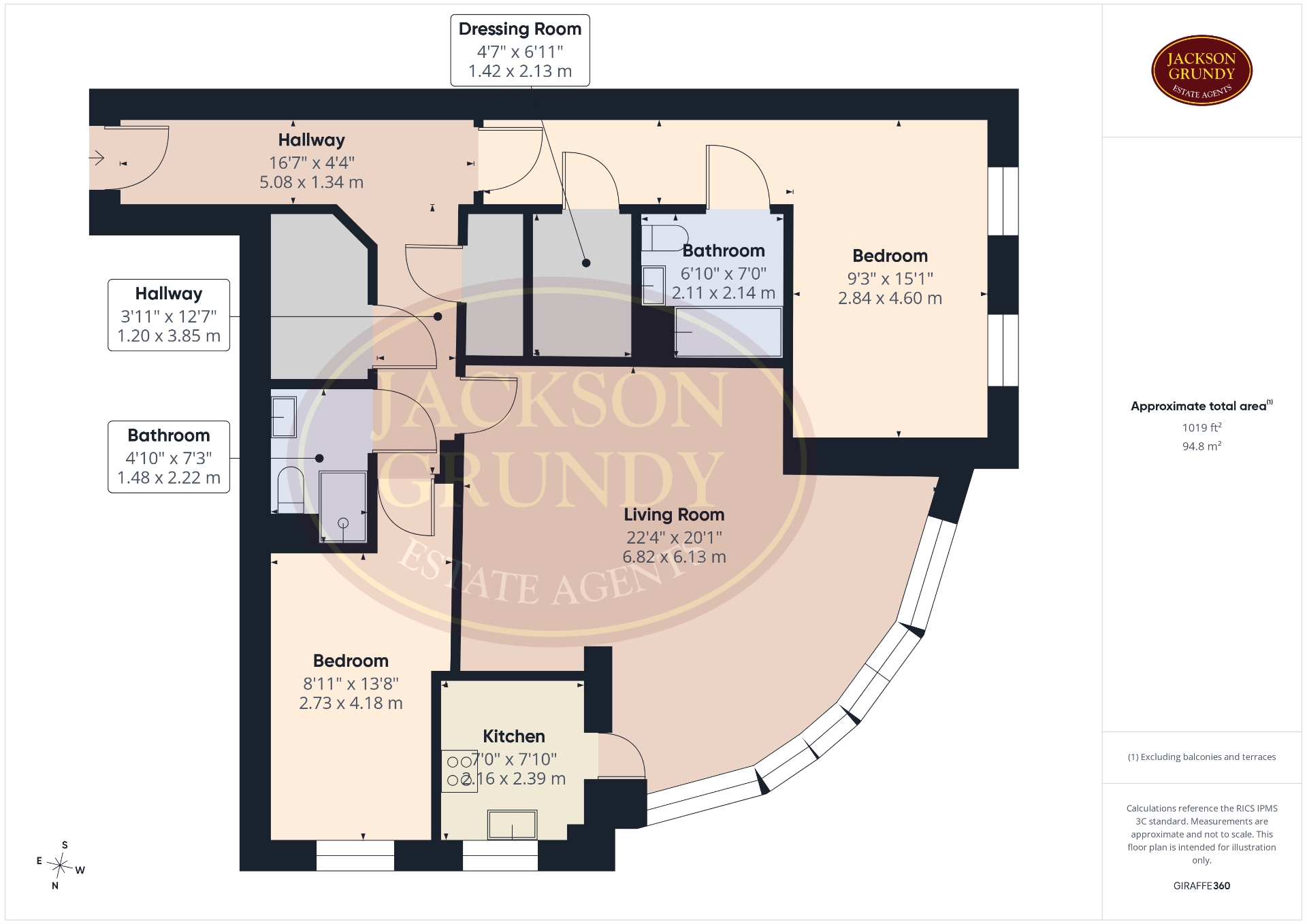 43 Westonia Court 582-592, Wellingborough Road, Northampton floorplan